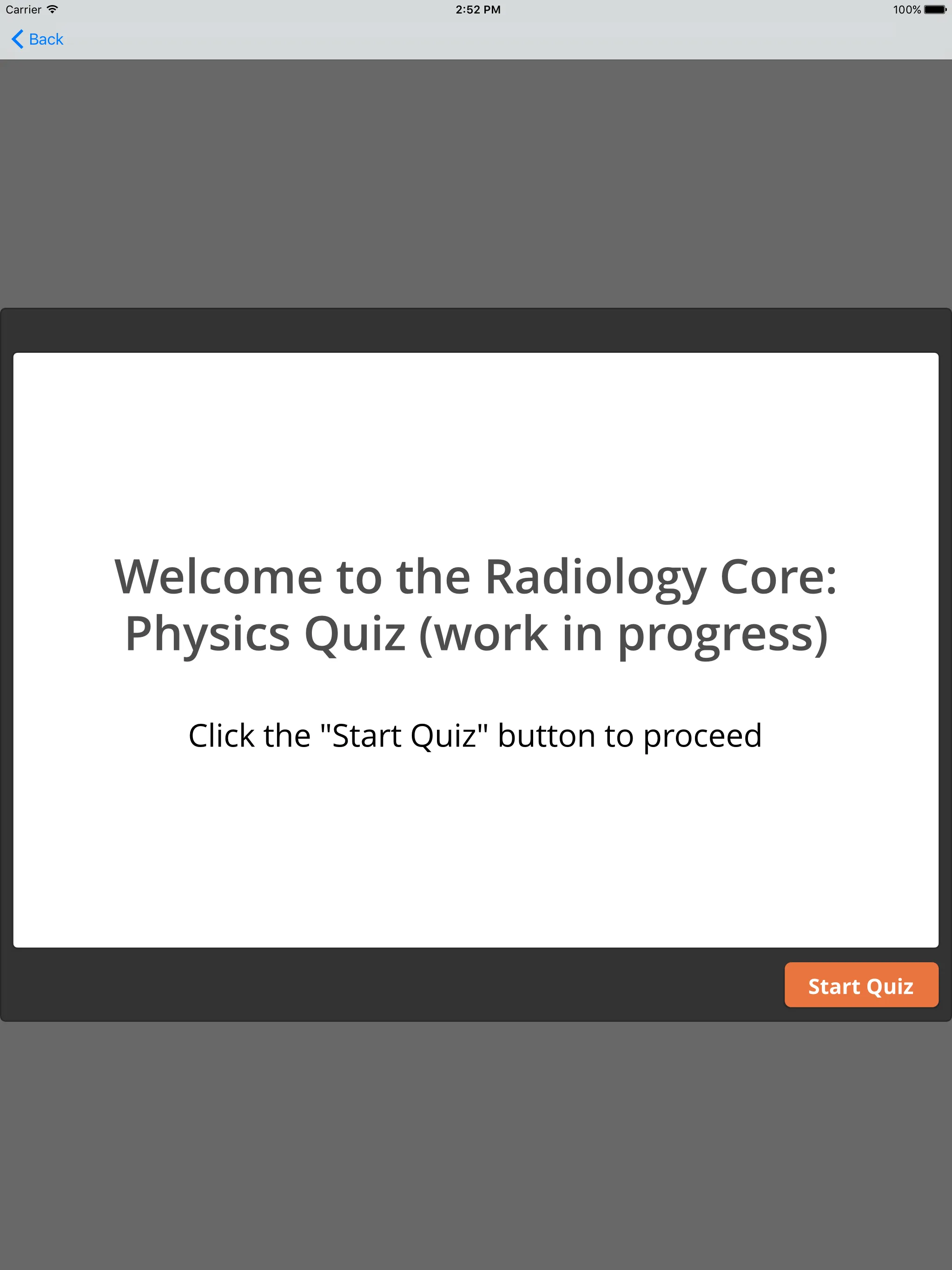 Radiology Core: Physics | Indus Appstore | Screenshot