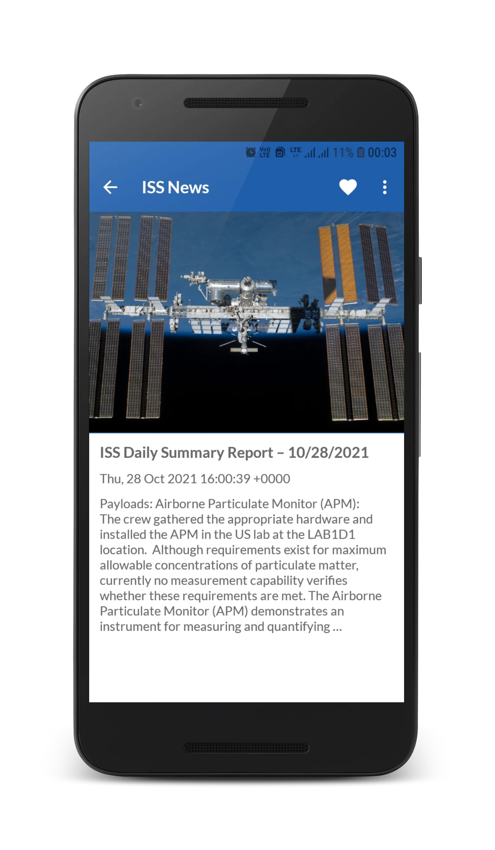 Space News | Indus Appstore | Screenshot