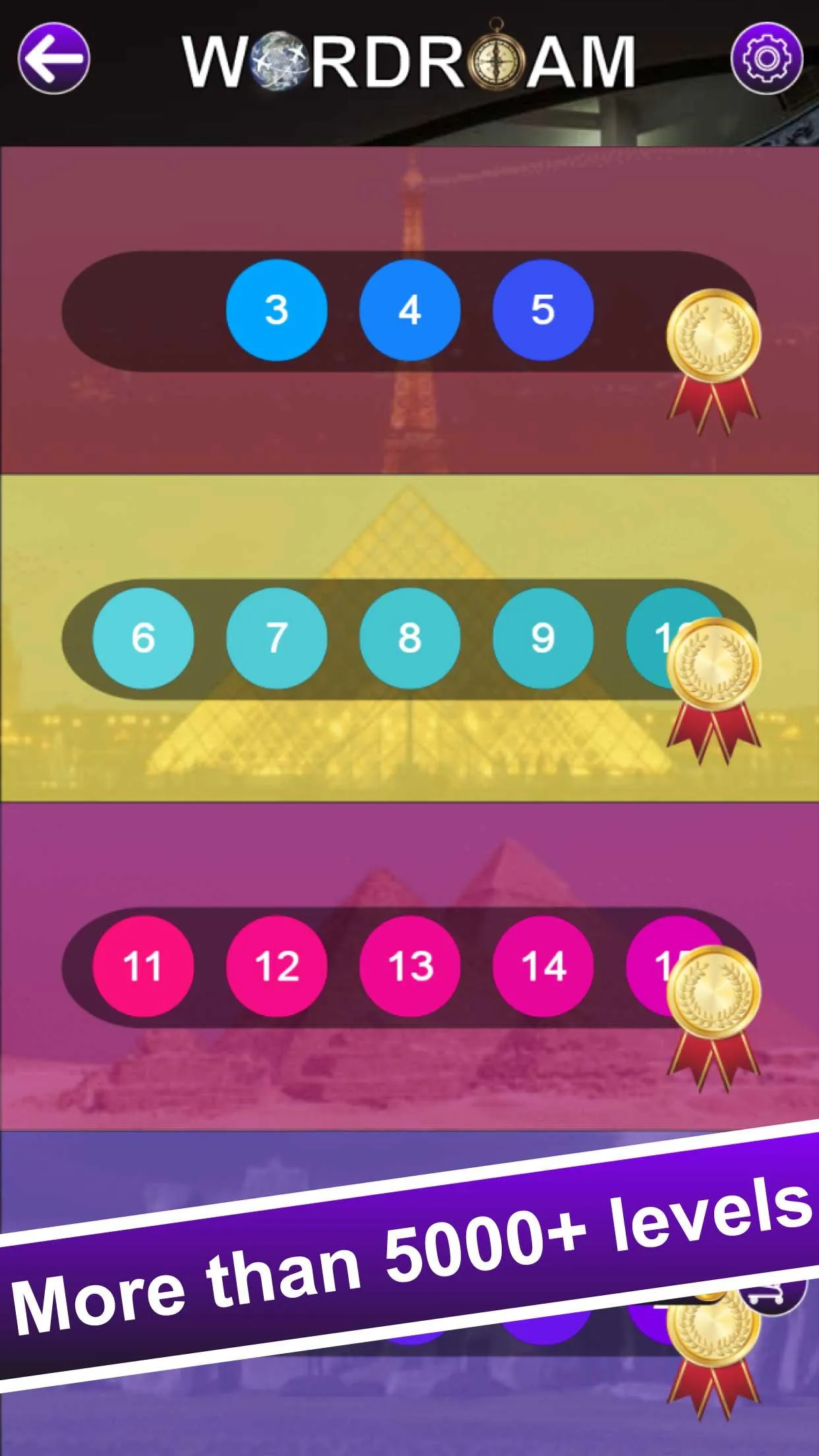 Word Roam - Word Of Wonders | Indus Appstore | Screenshot