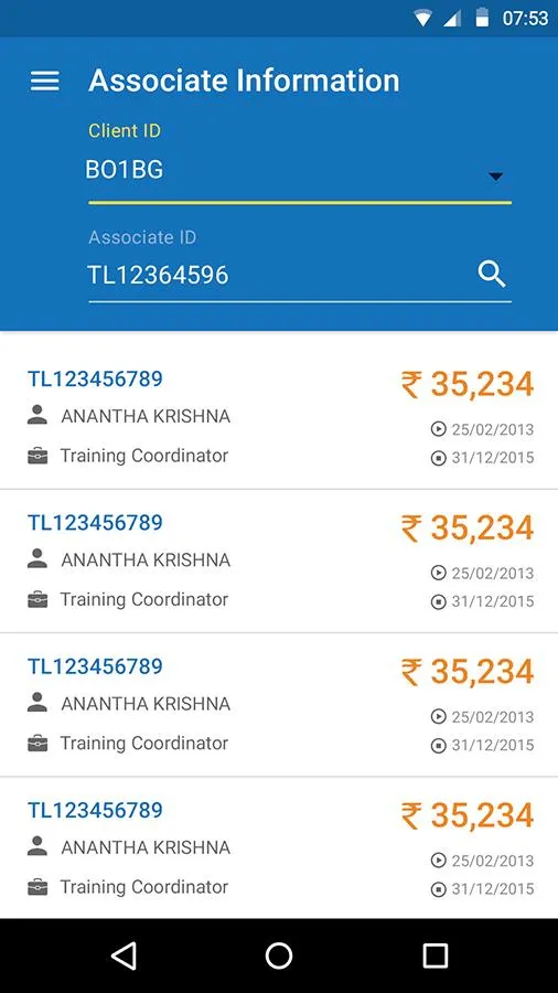 DWS TeamLease | Indus Appstore | Screenshot