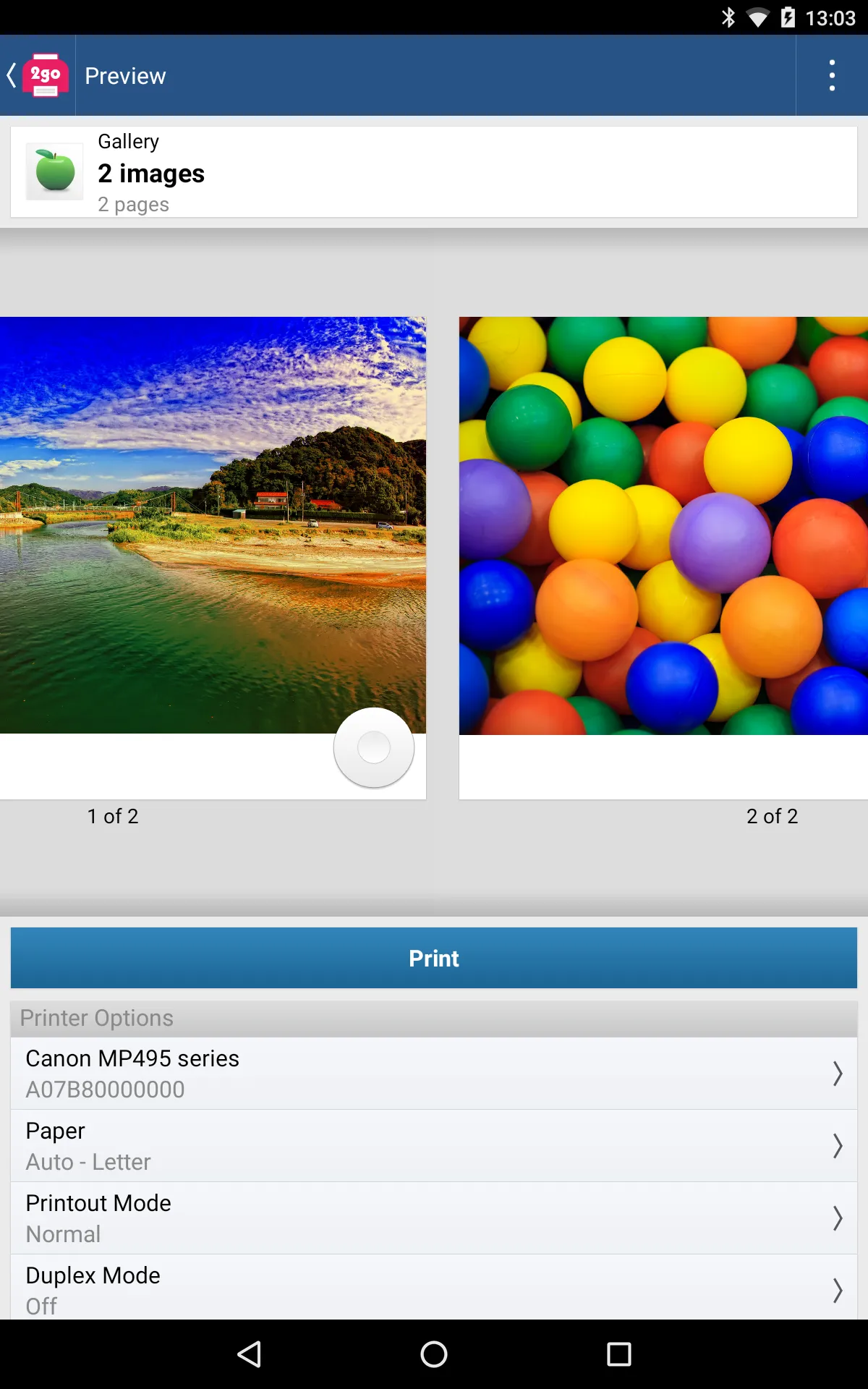 Printer 2 Go | Indus Appstore | Screenshot