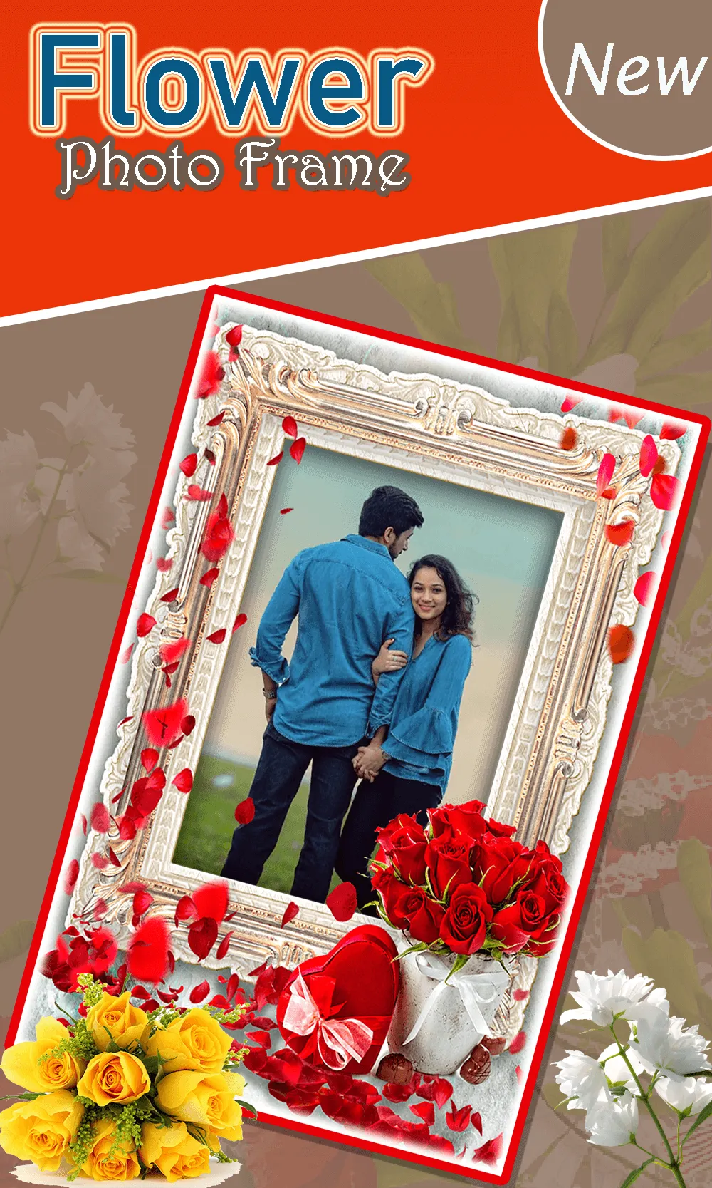 Flower Photo Frame | Indus Appstore | Screenshot