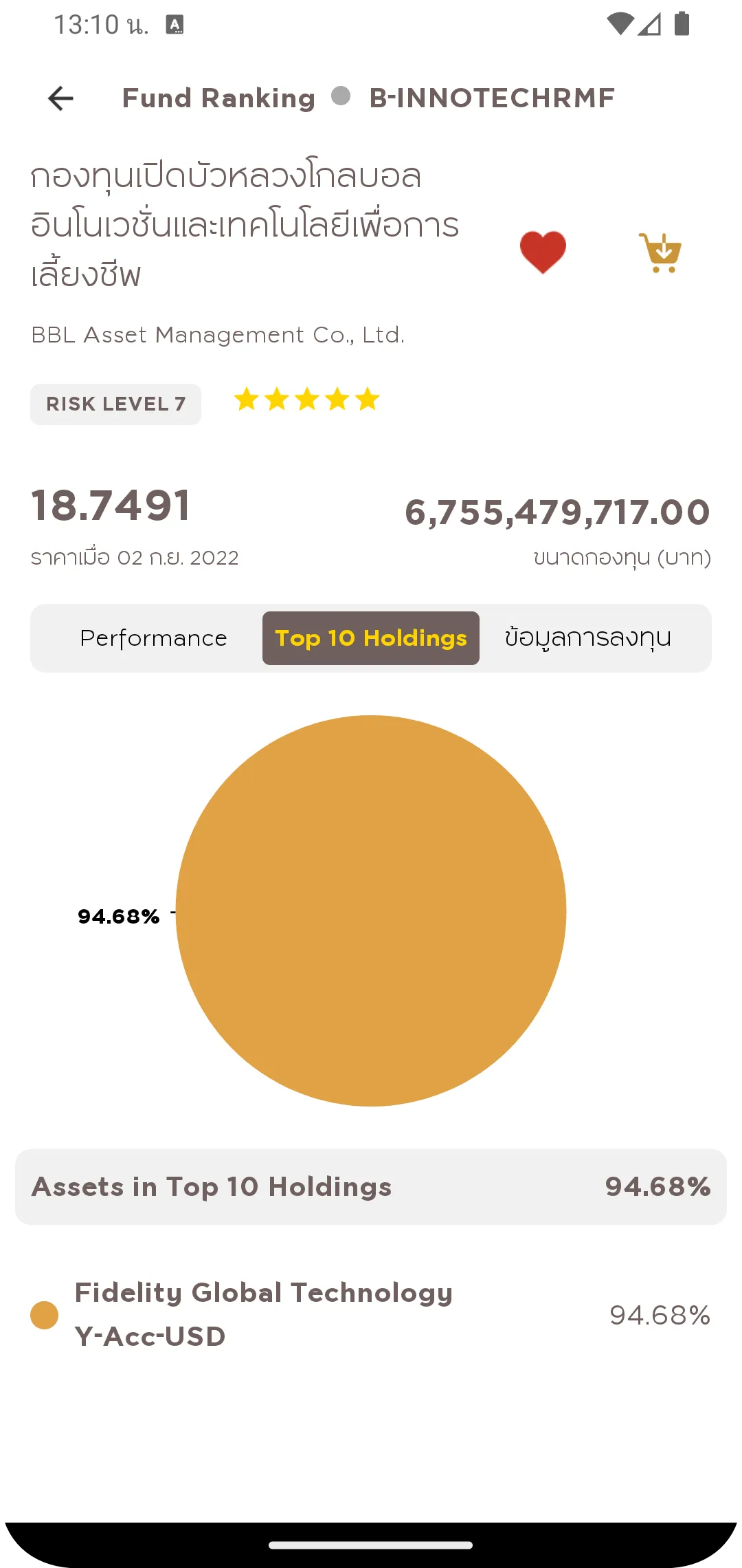 Krungsri Securities iFund | Indus Appstore | Screenshot