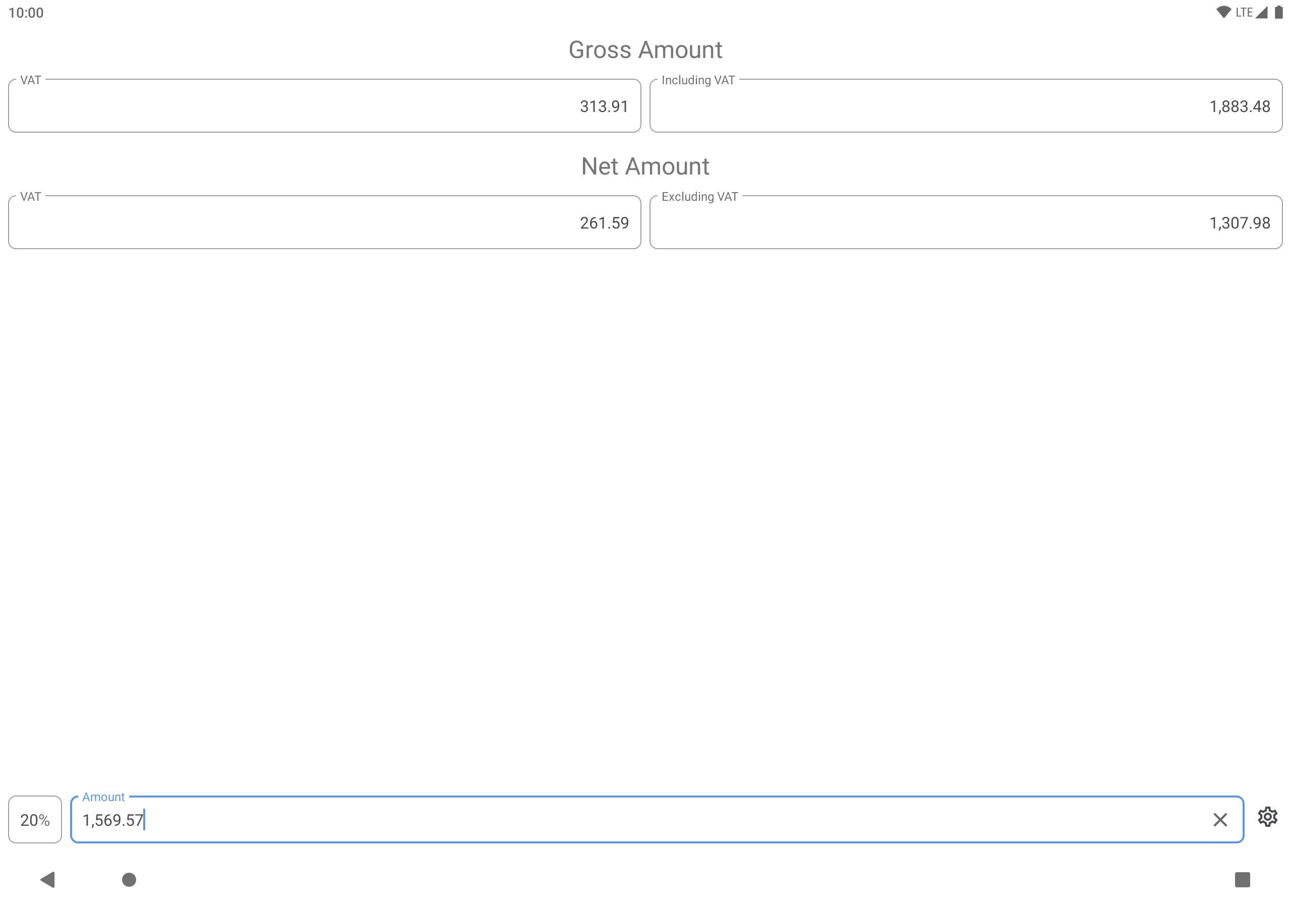 VAT Calculator | Indus Appstore | Screenshot