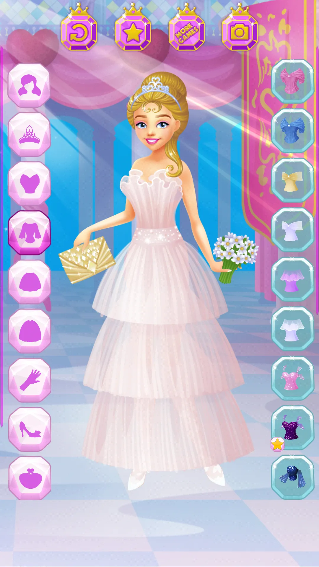 Cinderella Dress Up Girl Games | Indus Appstore | Screenshot