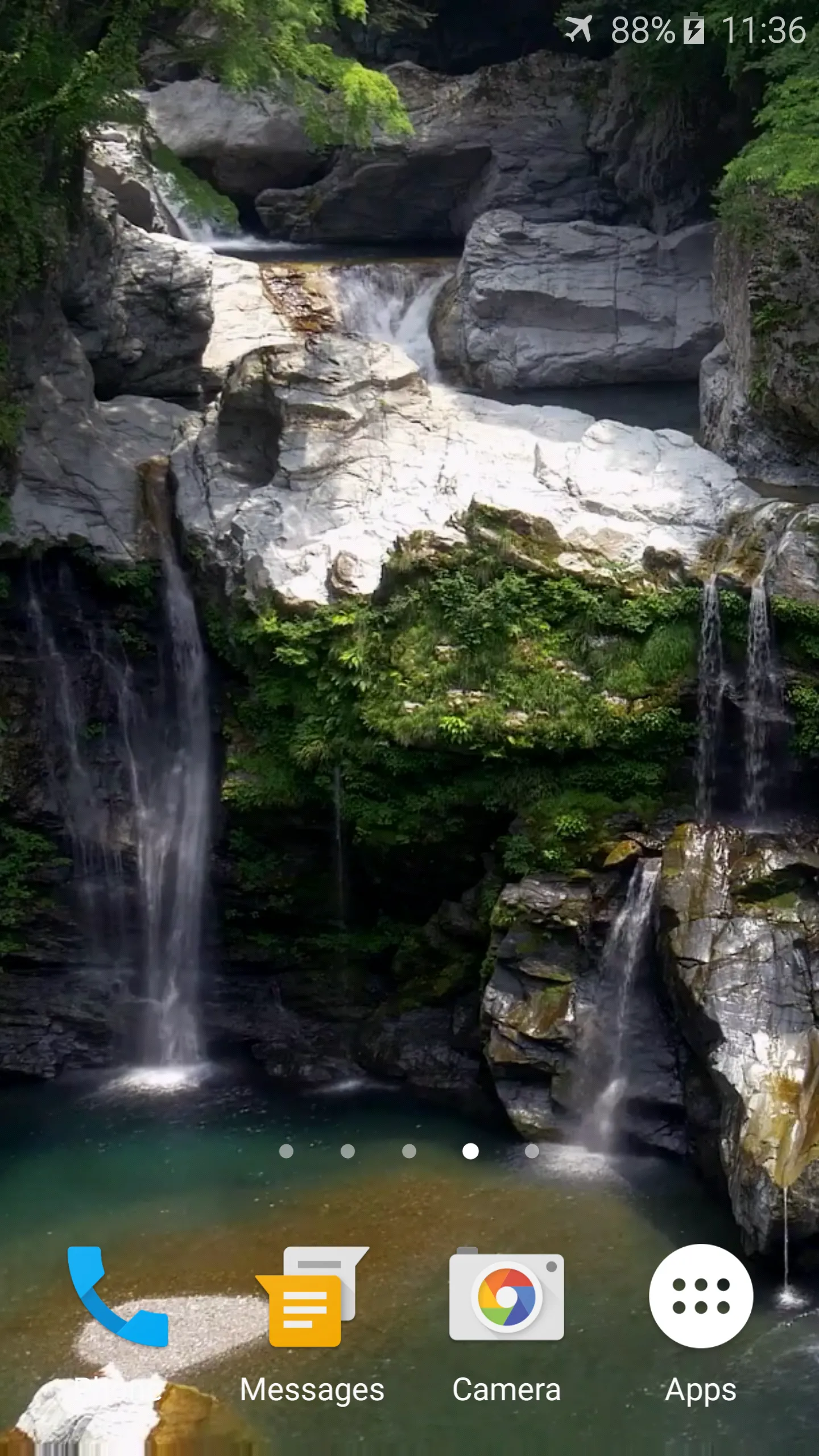 Waterfall 4K Live Wallpaper | Indus Appstore | Screenshot