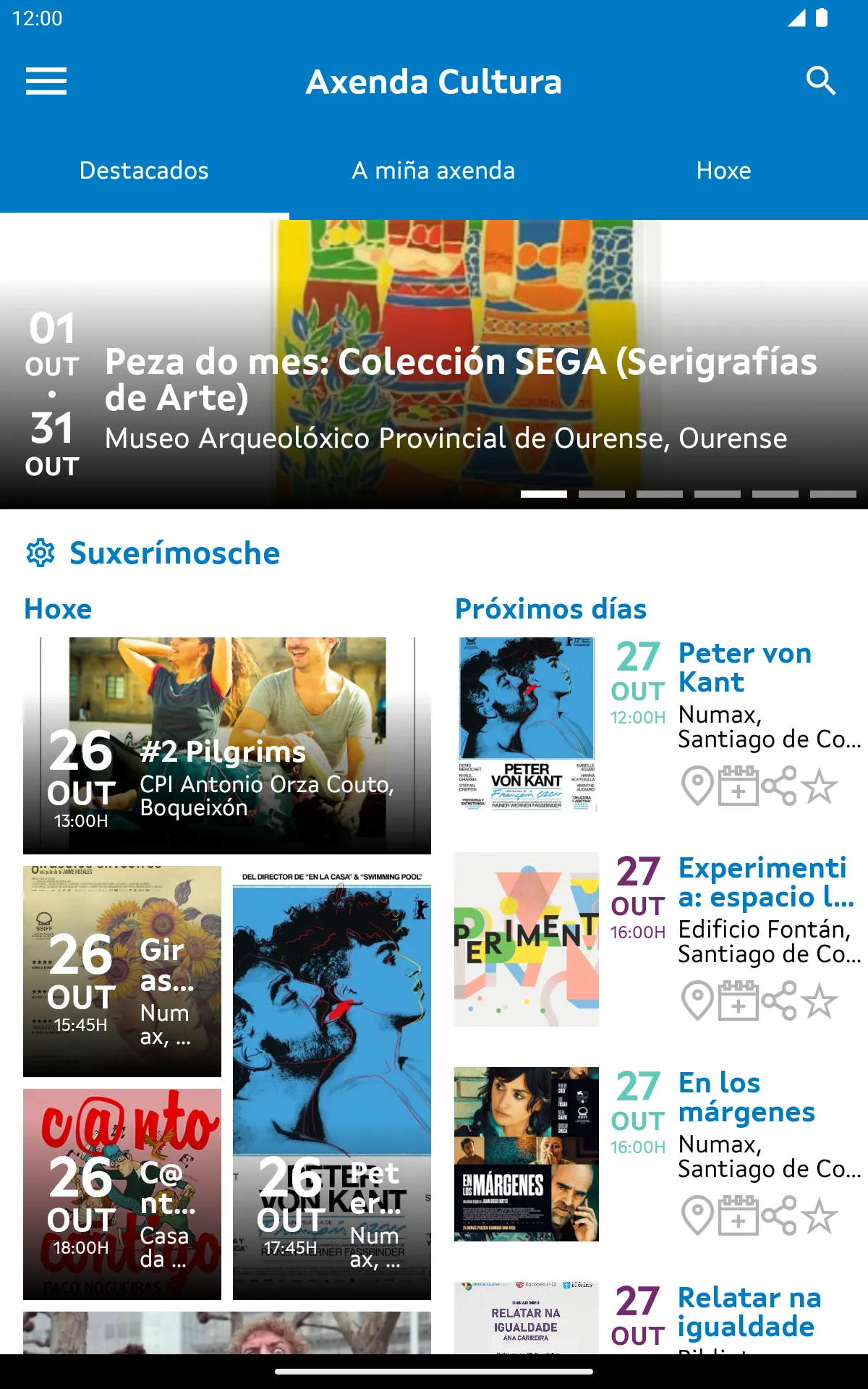 Axenda Cultura | Indus Appstore | Screenshot