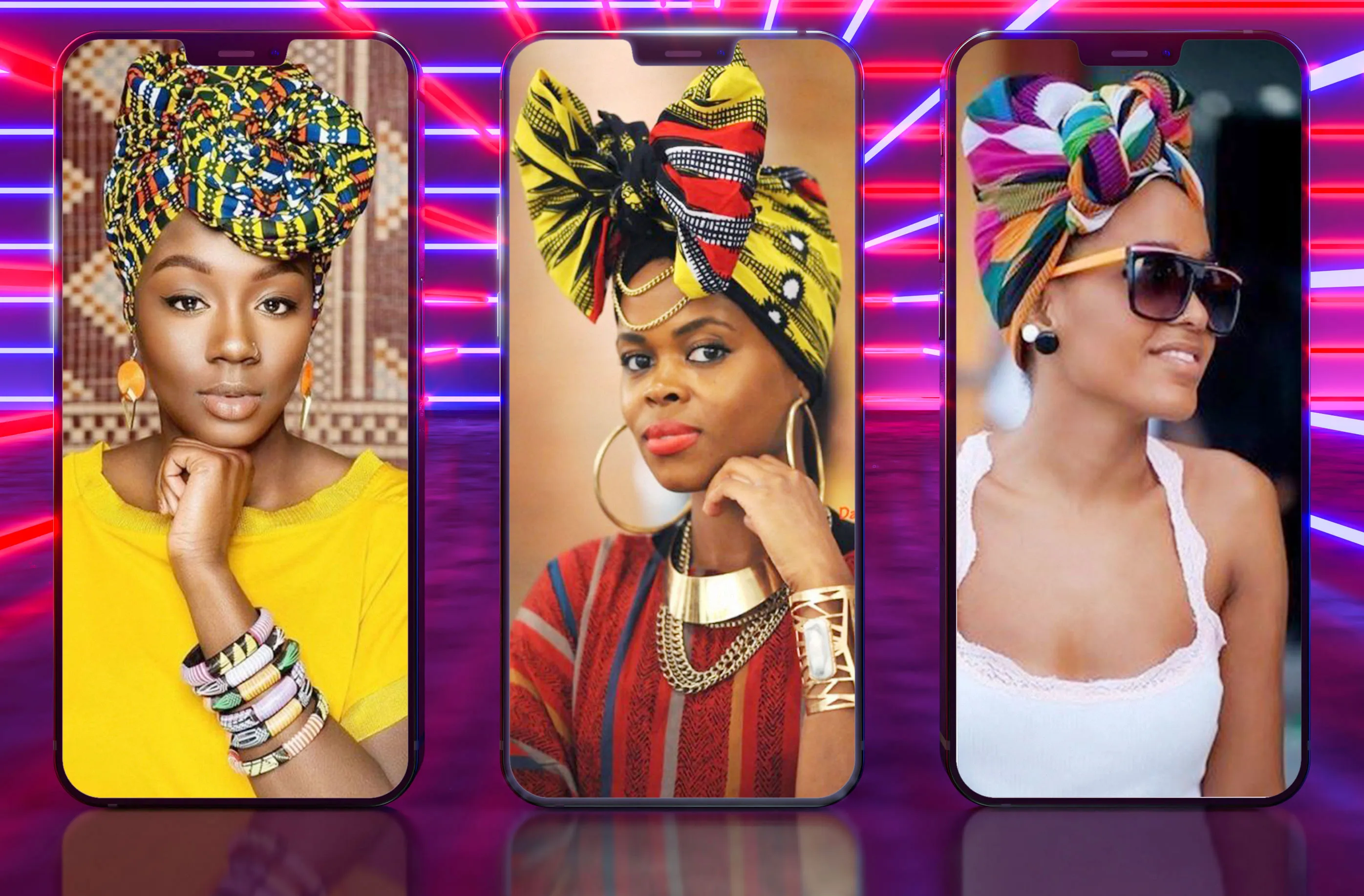 African Head Wraps Ideas | Indus Appstore | Screenshot