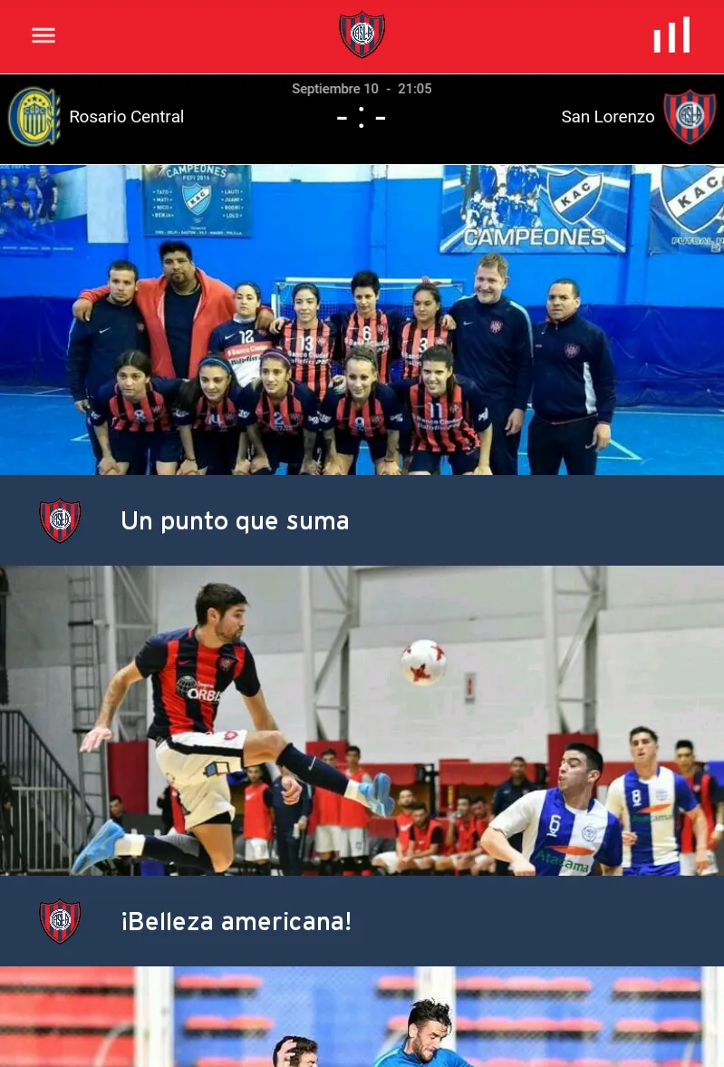 C.A. San Lorenzo de Almagro | Indus Appstore | Screenshot