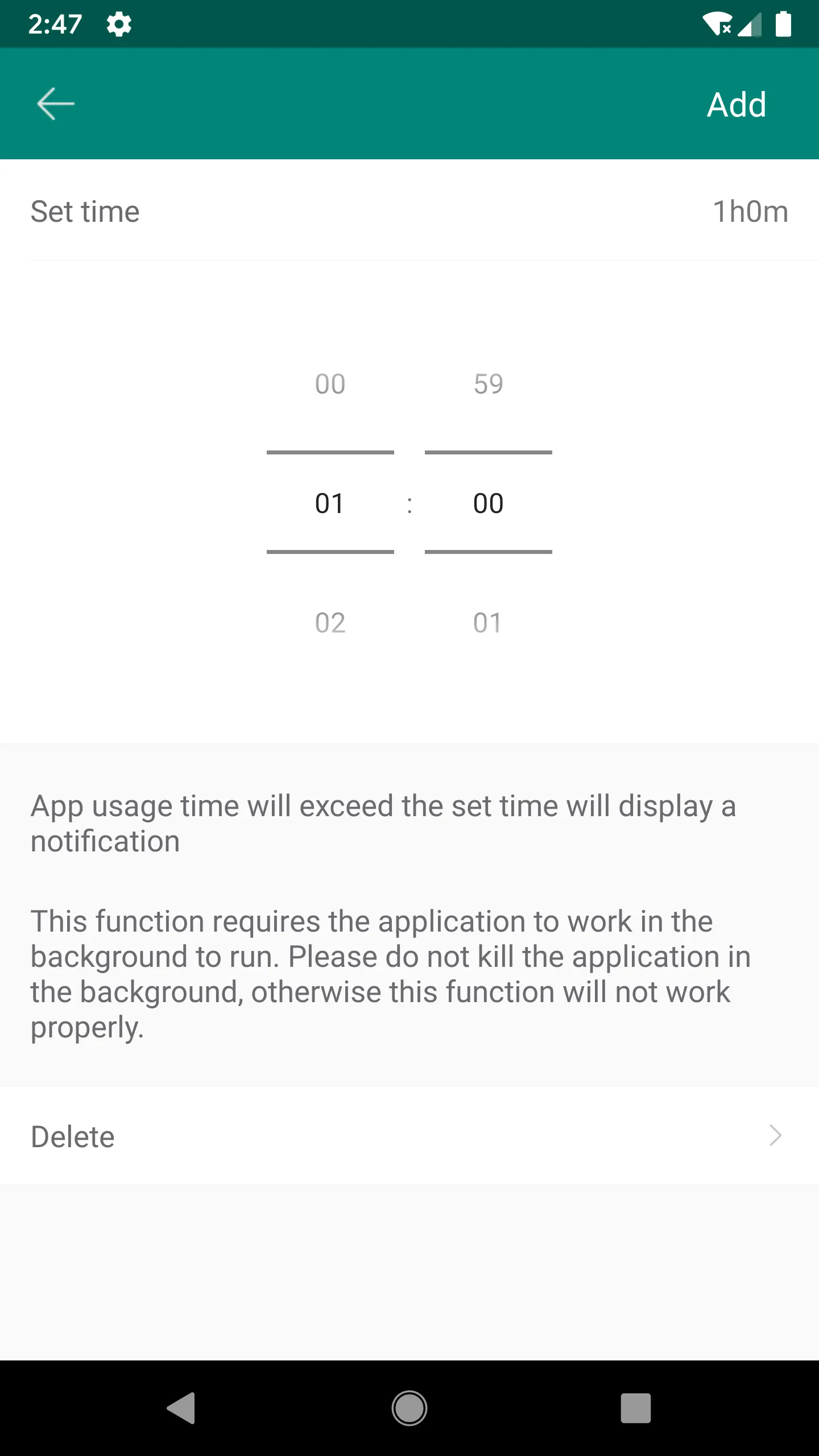 App statistics: App Usage | Indus Appstore | Screenshot