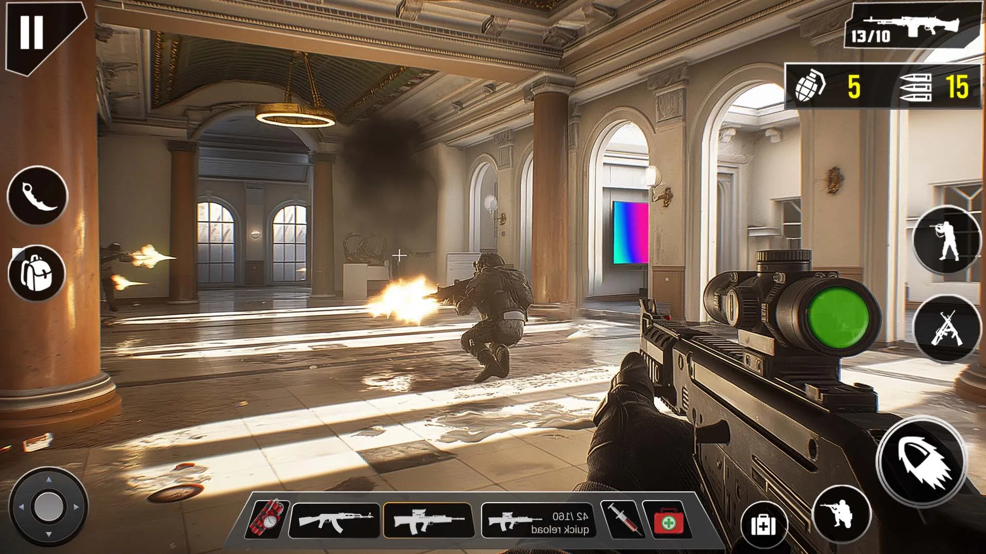 Gun Games Offline Shooting 3d | Indus Appstore | Screenshot