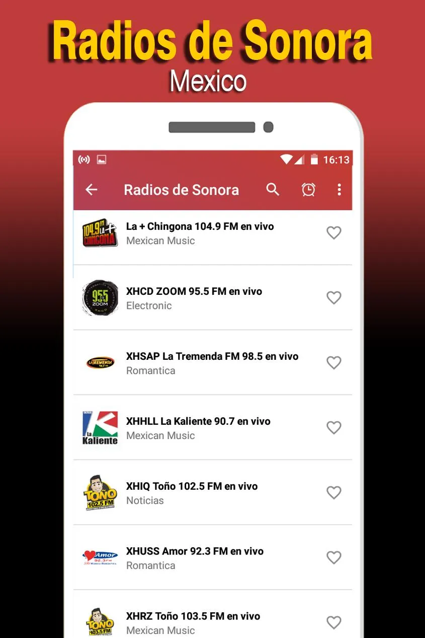 Radios de Sonora | Indus Appstore | Screenshot