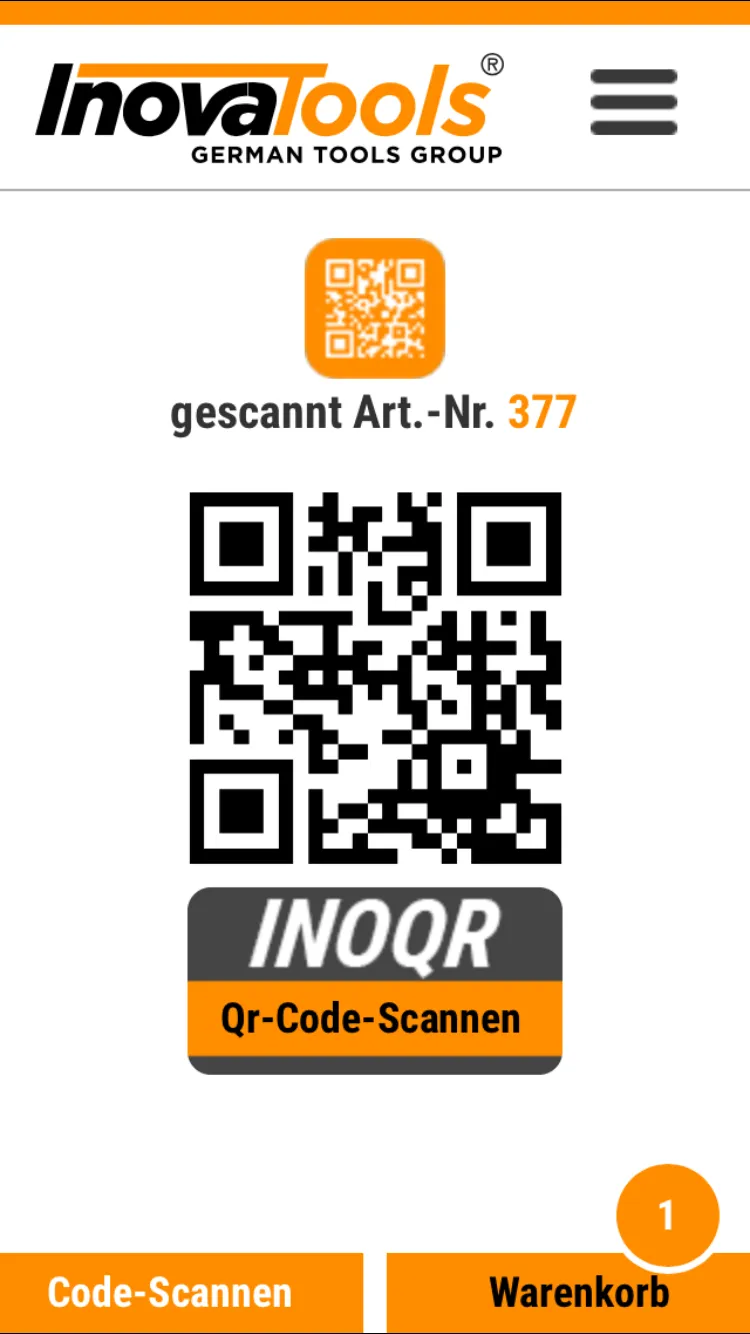 INOQR – Code Reader | Indus Appstore | Screenshot