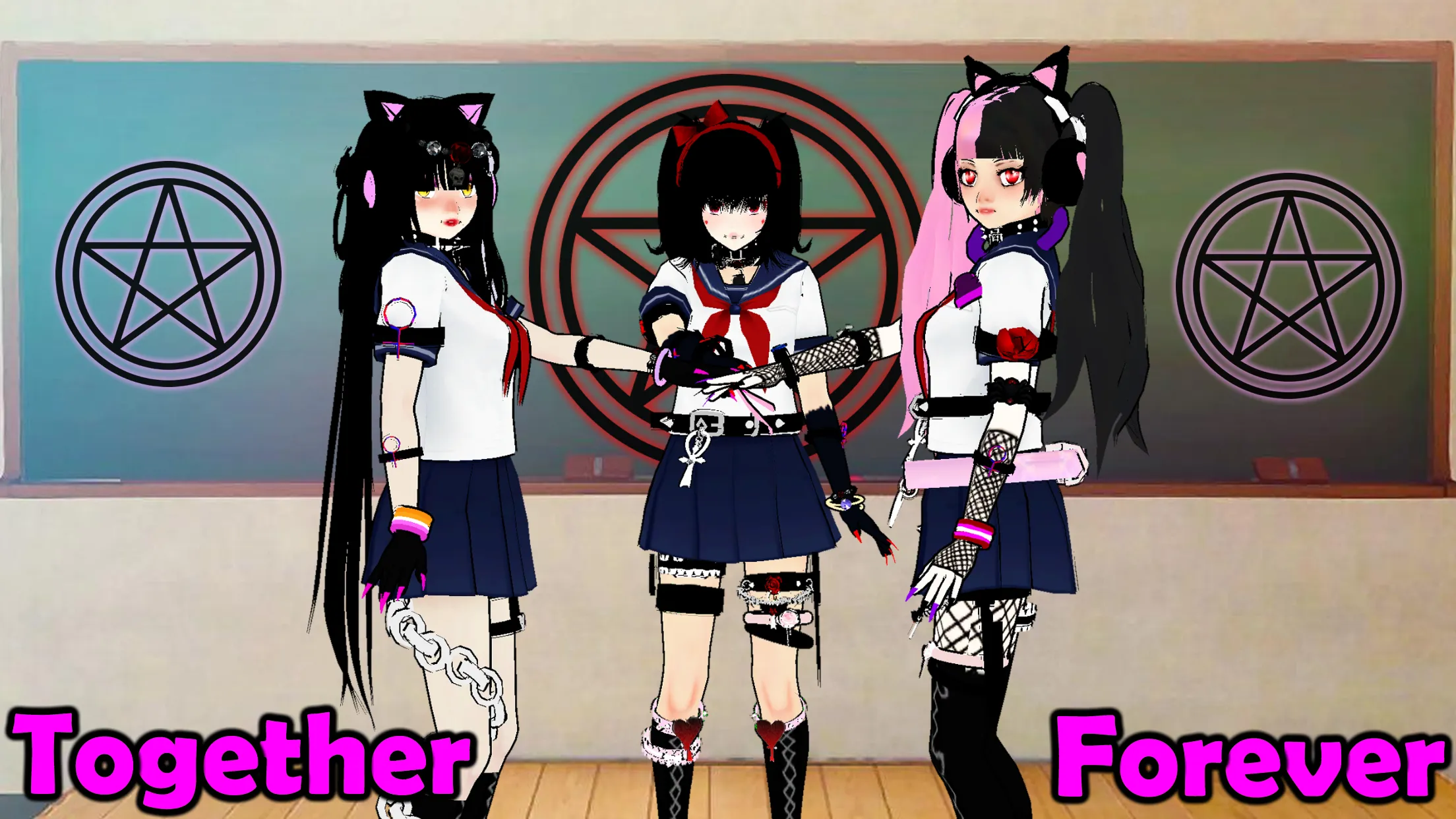 SchoolGirl AI 3D Anime Sandbox | Indus Appstore | Screenshot