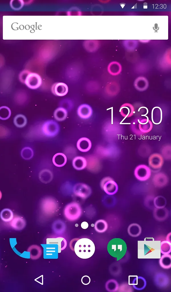 Purple Rings Wallpaper | Indus Appstore | Screenshot