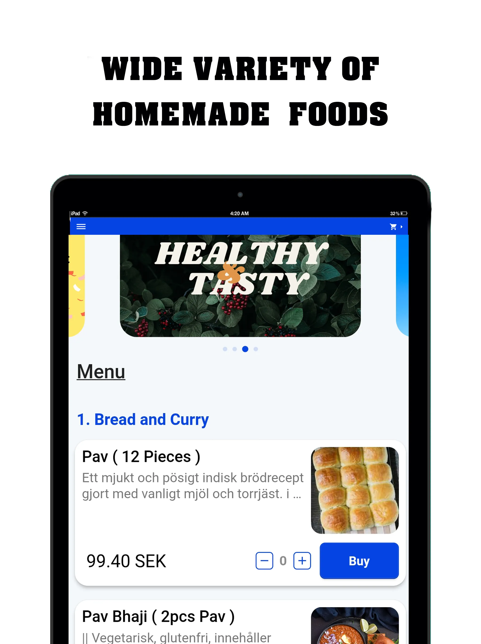 Doodel HomeFoods | Indus Appstore | Screenshot