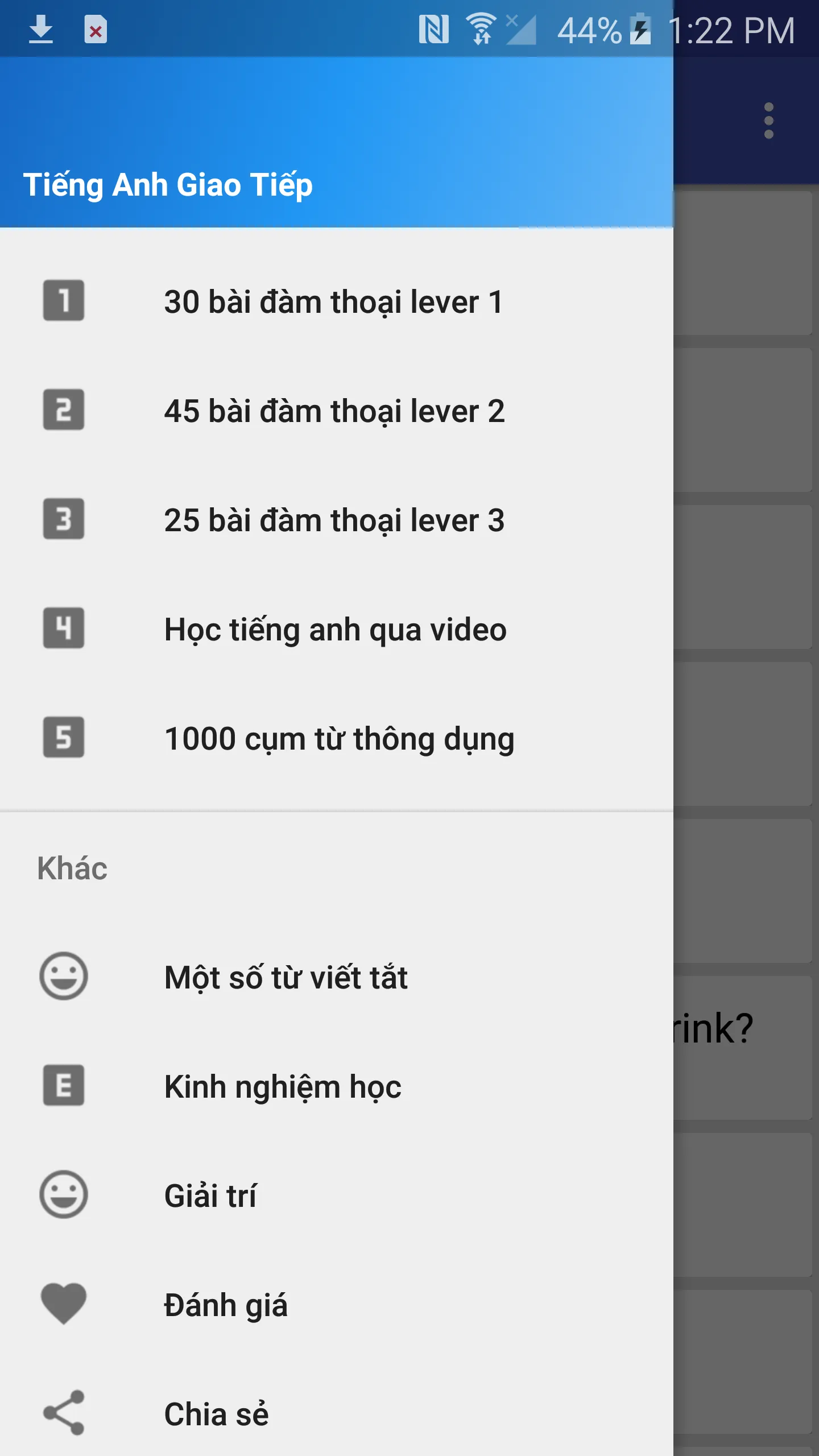 Tiếng Anh Giao Tiếp Căn Bản | Indus Appstore | Screenshot