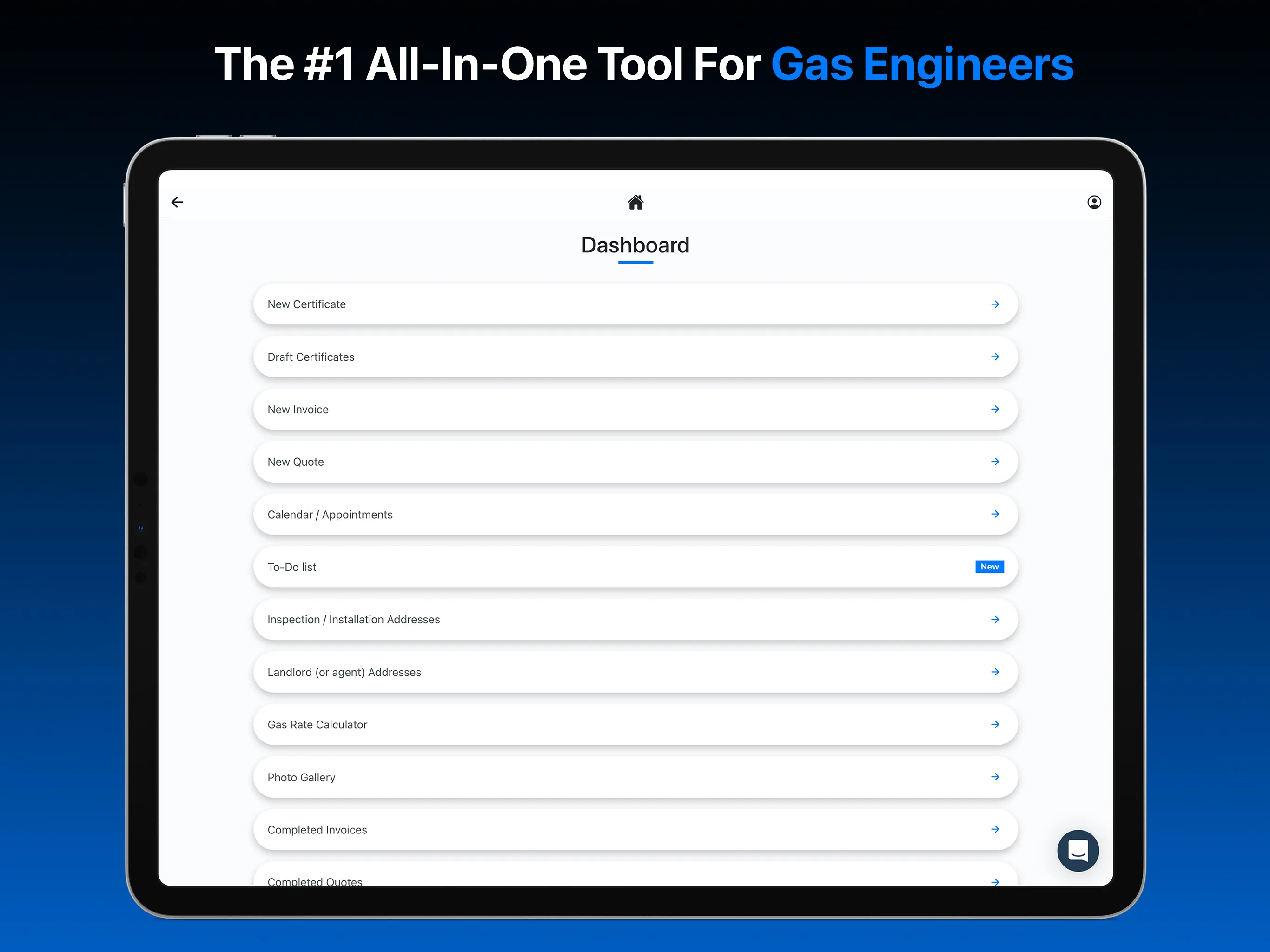 Gas Certificate App | Indus Appstore | Screenshot