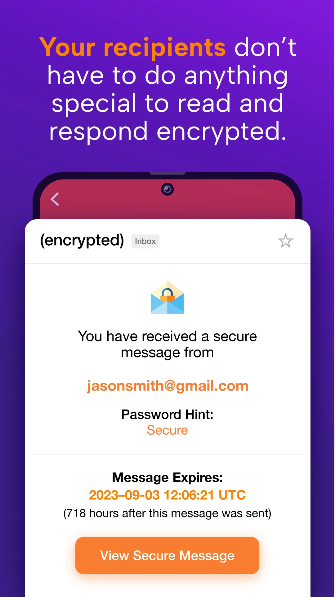 SecureMyEmail Encrypted Email | Indus Appstore | Screenshot