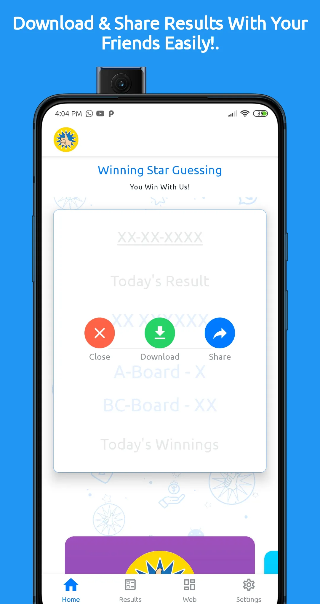 Winning Star Guessing | Indus Appstore | Screenshot