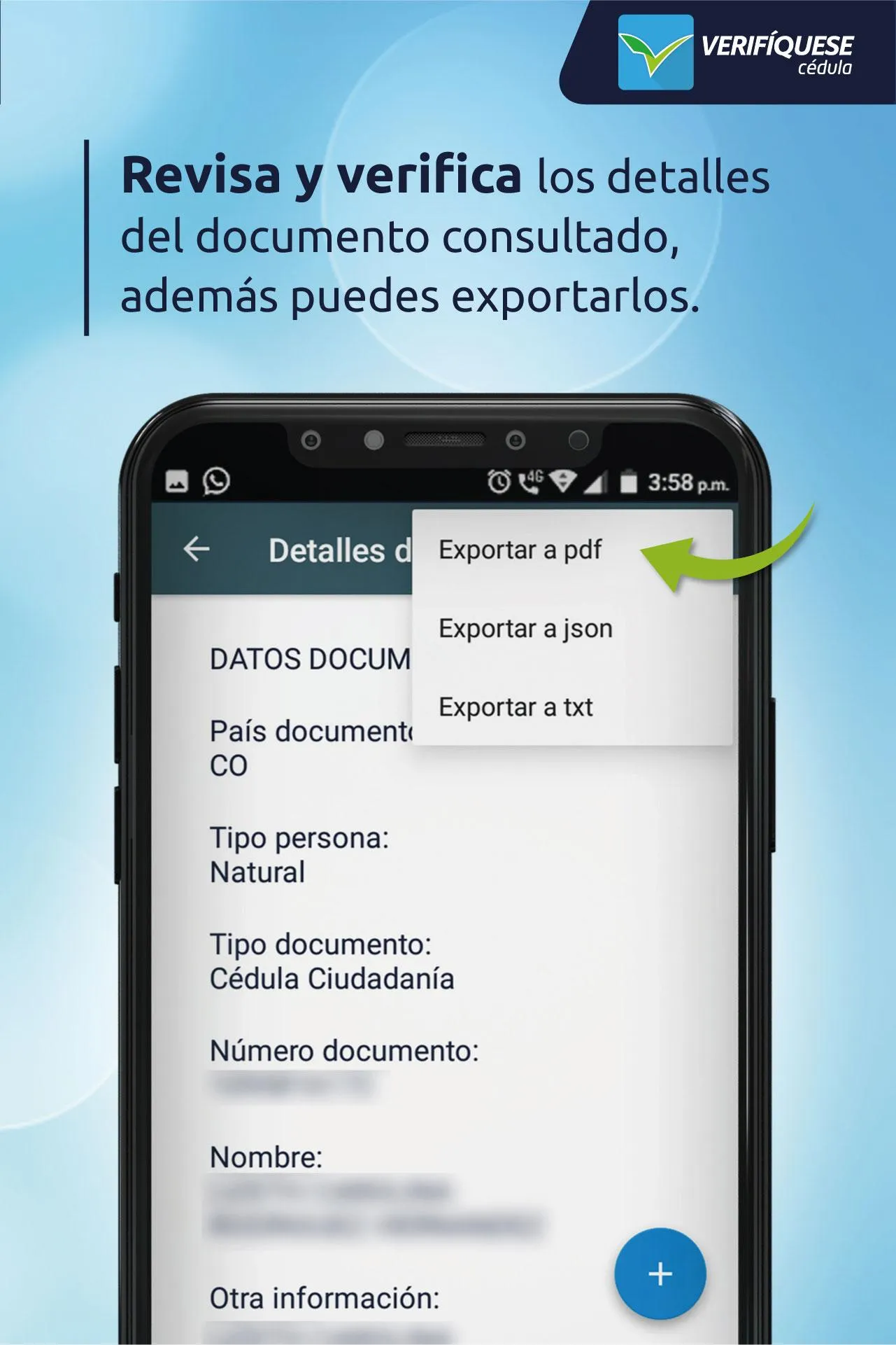 Verifíquese Cédula | Indus Appstore | Screenshot