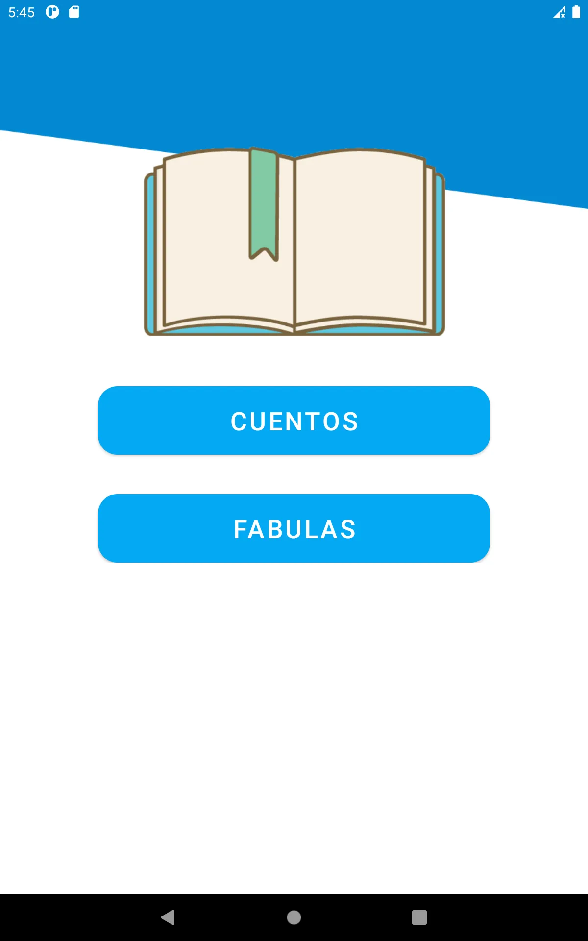 Cuentos y Fábulas 4 Kids! | Indus Appstore | Screenshot