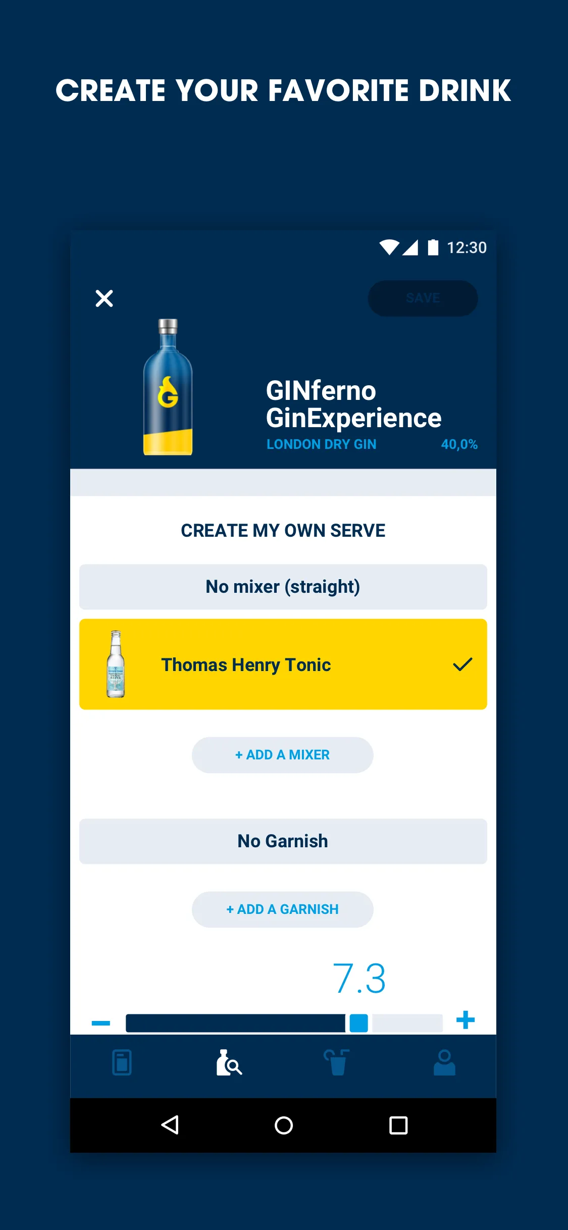 GINferno - Perfect Gin & Tonic | Indus Appstore | Screenshot