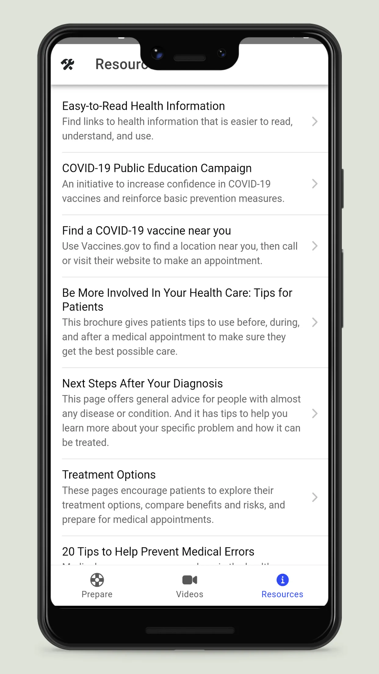 AHRQ Question Builder | Indus Appstore | Screenshot