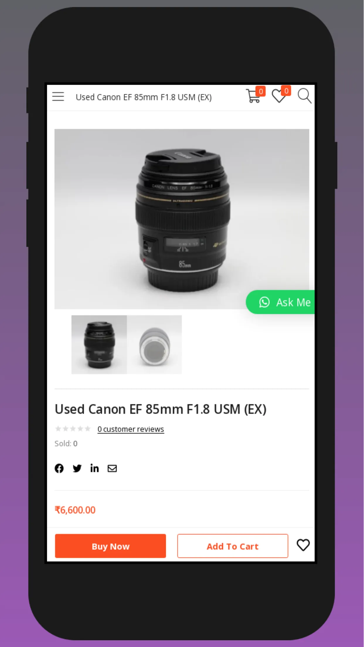 Vicky Camera Shop | Indus Appstore | Screenshot