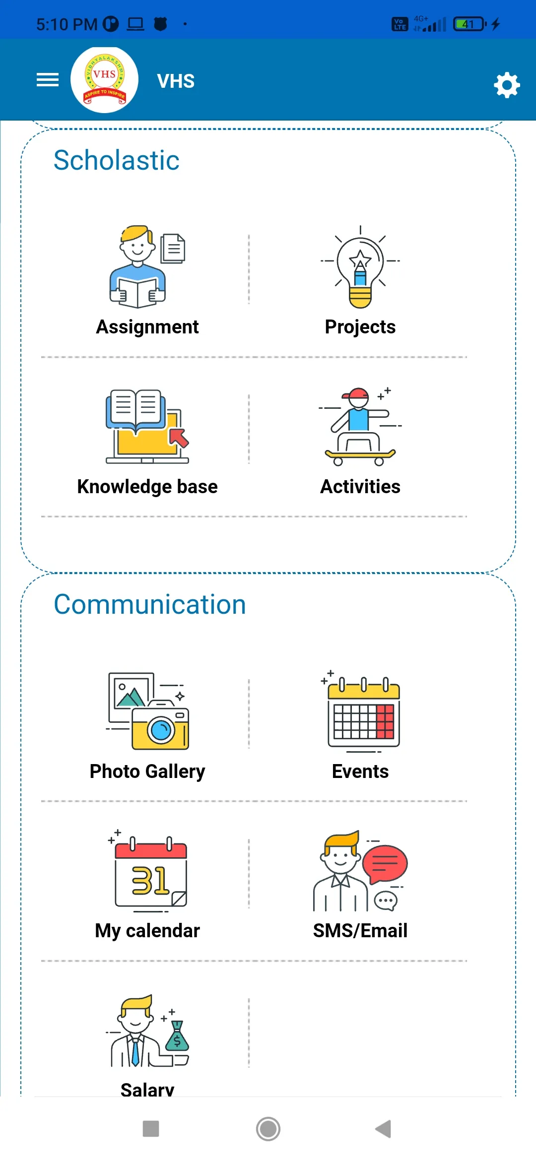 Vidhyalakshmi Sr. Sec. School | Indus Appstore | Screenshot