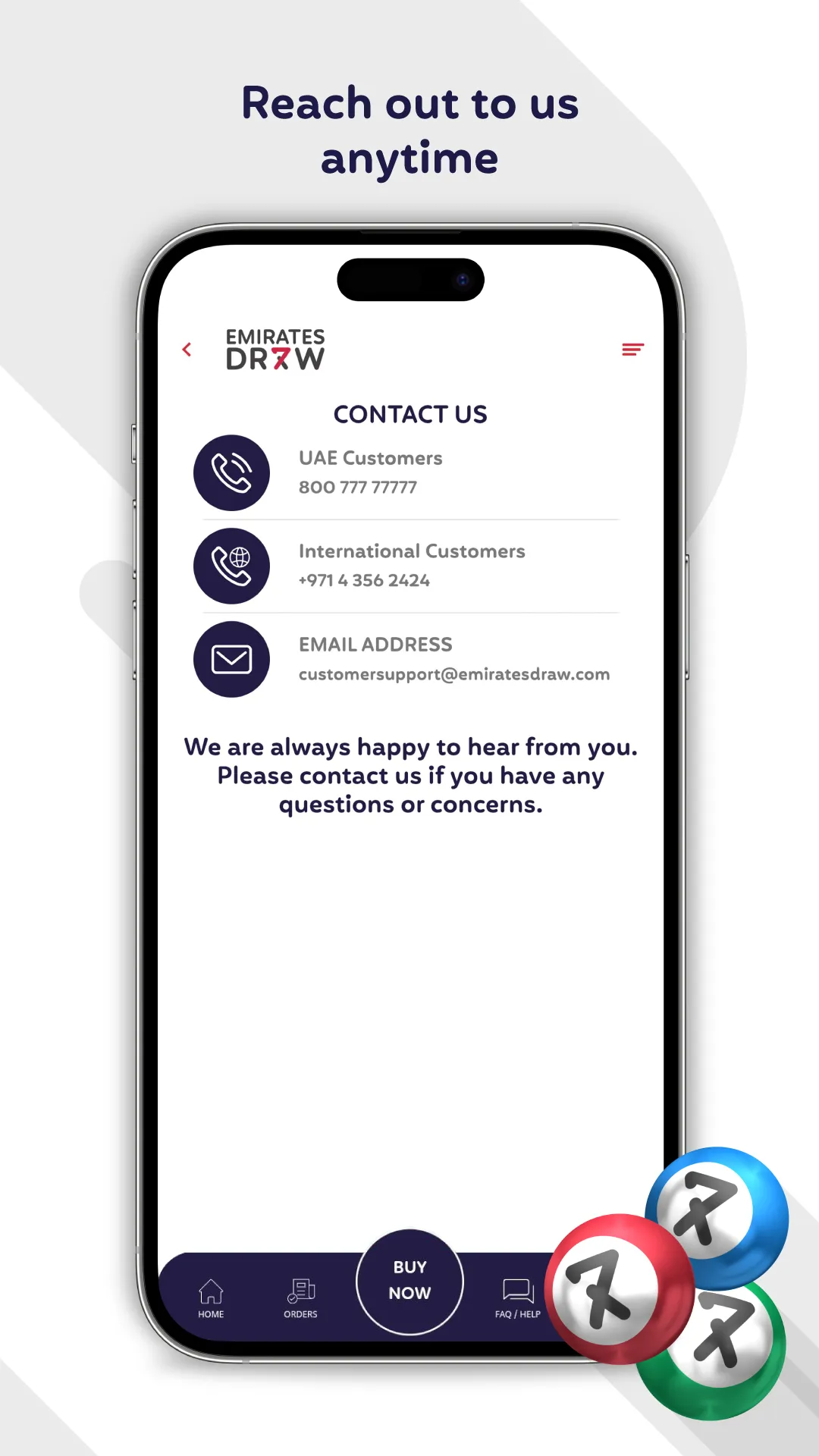 Emirates Draw | Indus Appstore | Screenshot