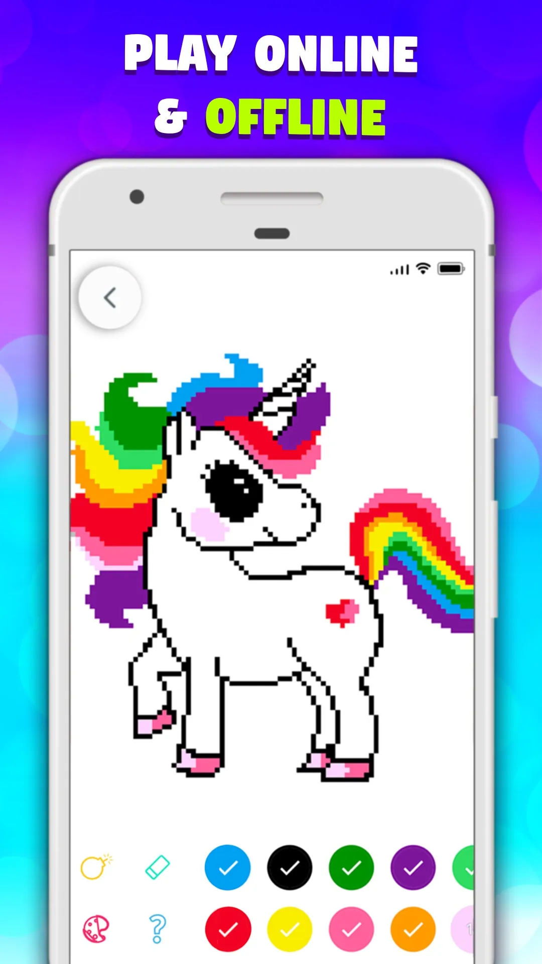 Pixel Art book・Color by number | Indus Appstore | Screenshot