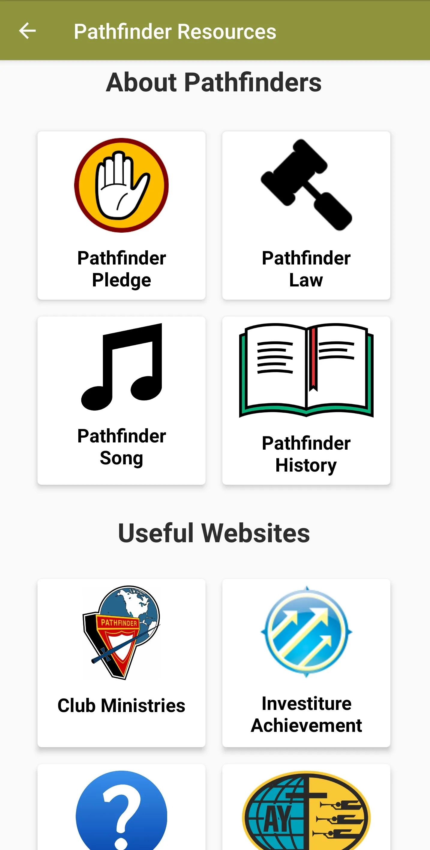 Pathfinder Resources & Honors | Indus Appstore | Screenshot