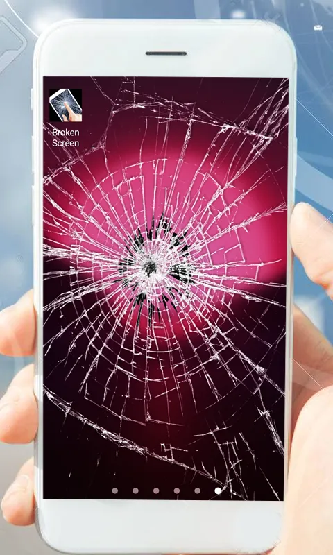 Broken Screen Prank | Indus Appstore | Screenshot