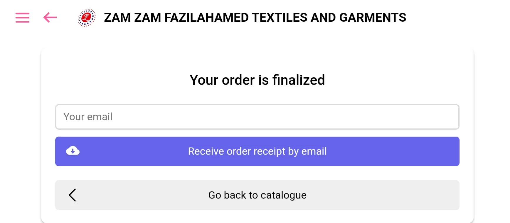 Zam Zam Textiles Madurai | Indus Appstore | Screenshot