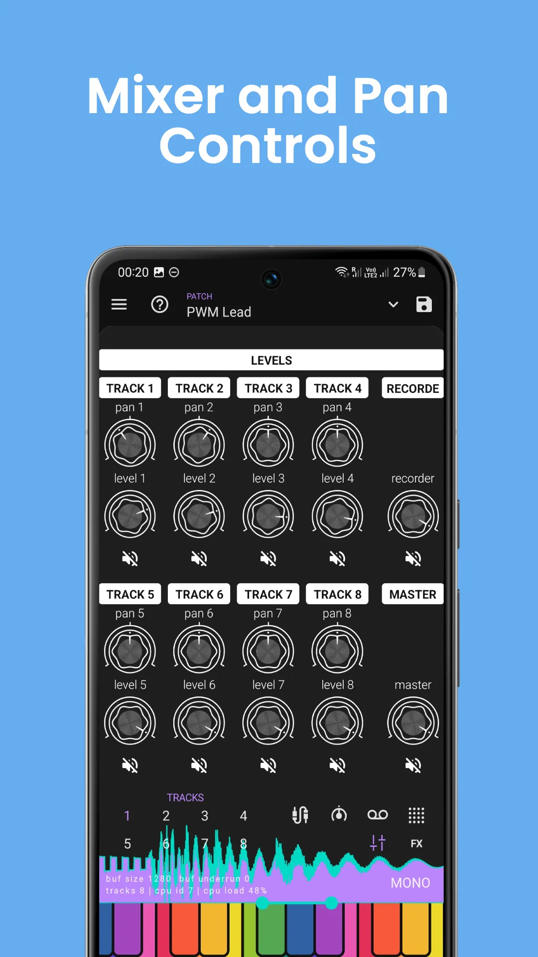 Digitron Synthesizer | Indus Appstore | Screenshot