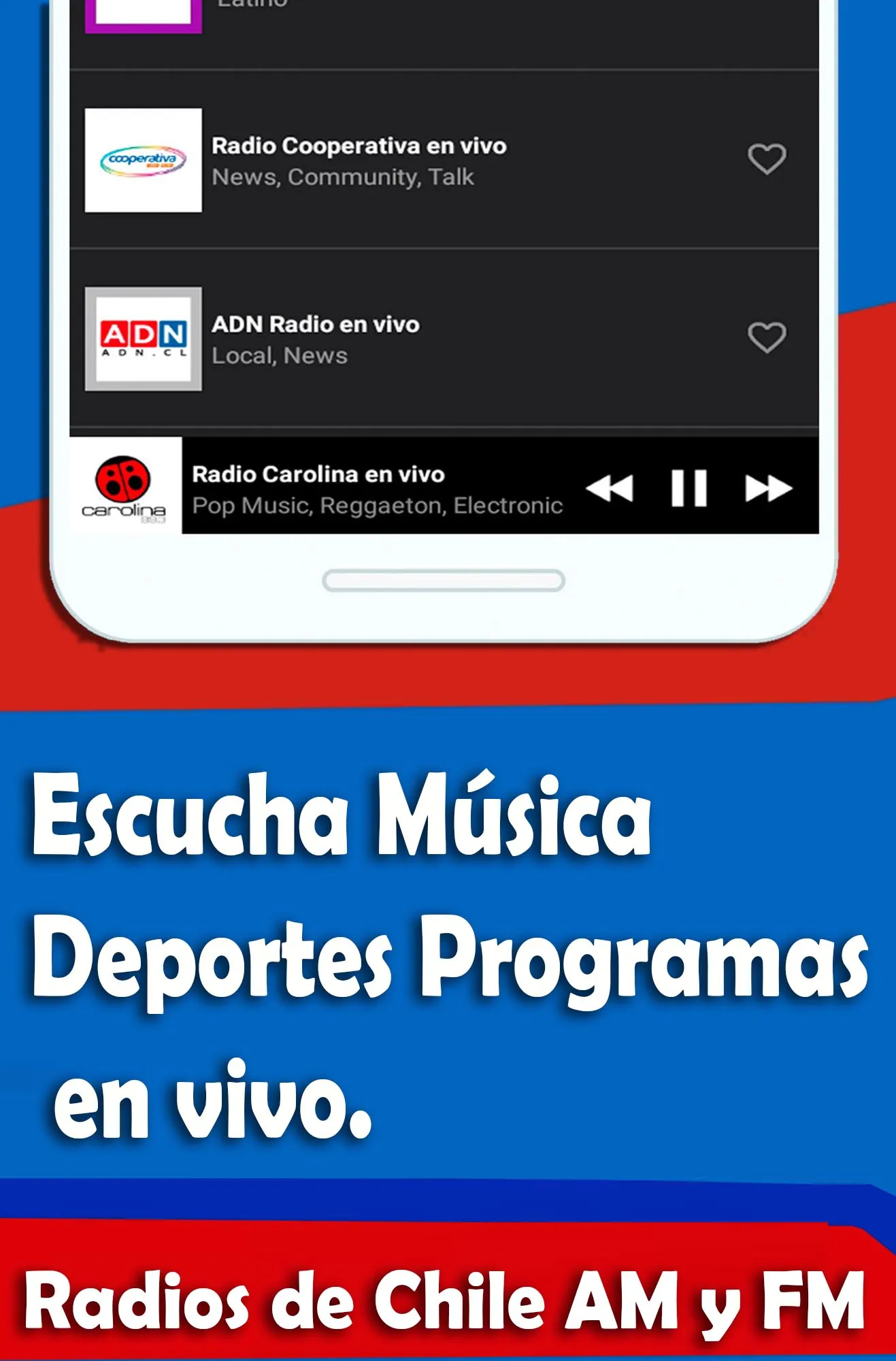 Radio Chile - AM FM Online | Indus Appstore | Screenshot