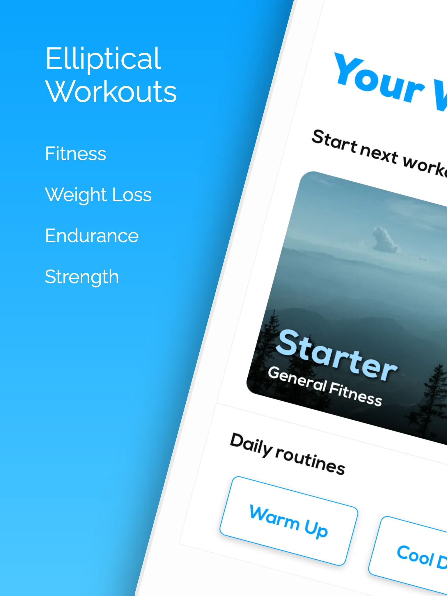 Elliptical Machine Workouts | Indus Appstore | Screenshot