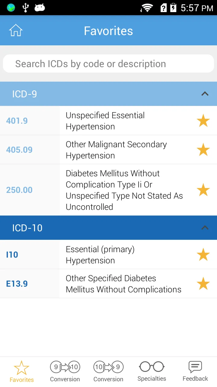 ICD 9-10 | Indus Appstore | Screenshot