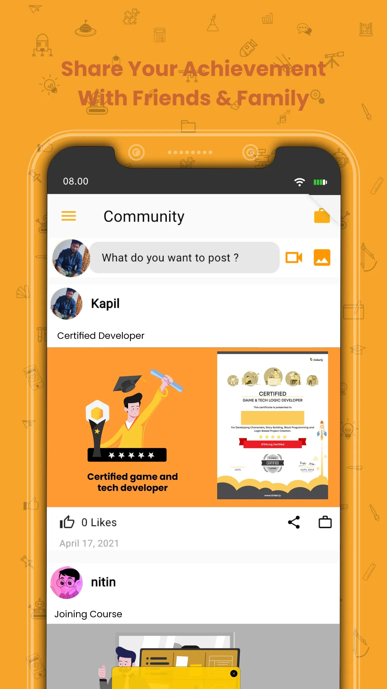 Let's Tinker STEM Learning App | Indus Appstore | Screenshot