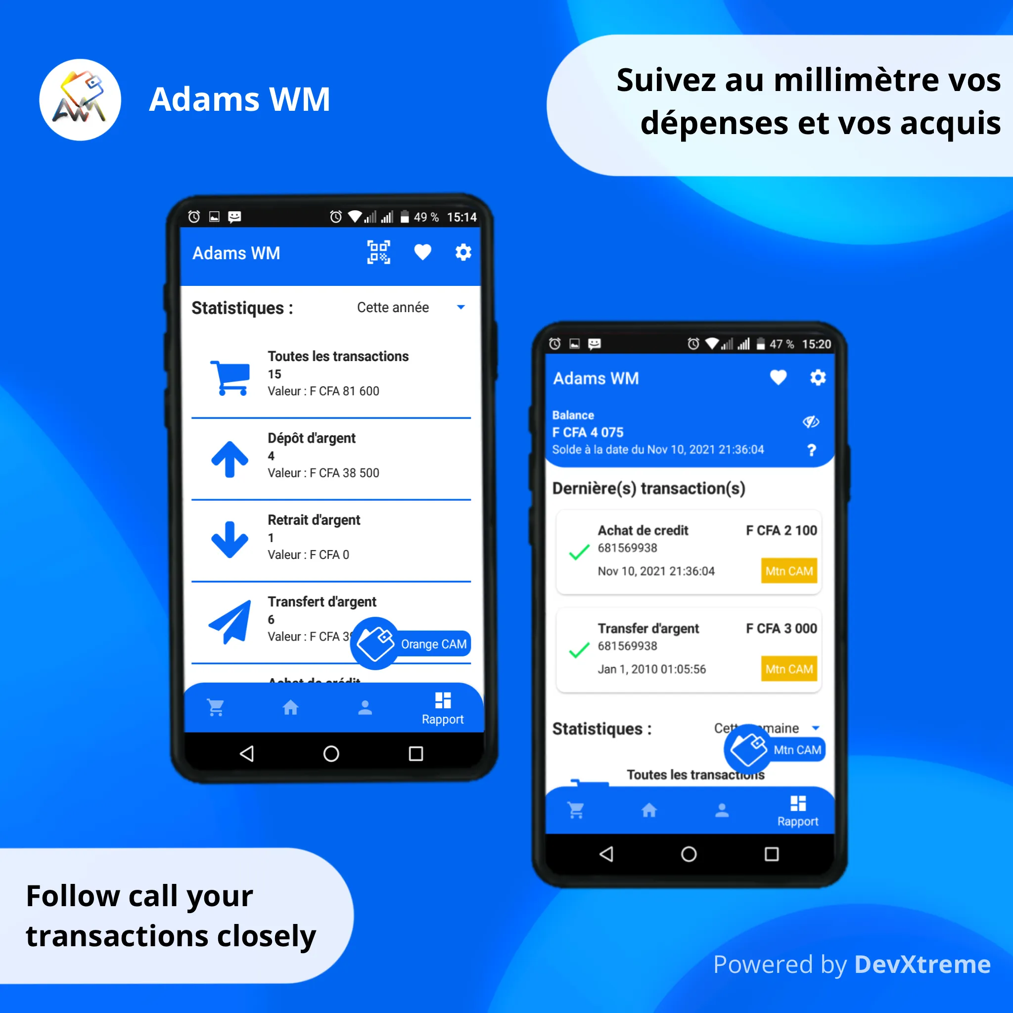 Adams WM (Wallet Manager) | Indus Appstore | Screenshot