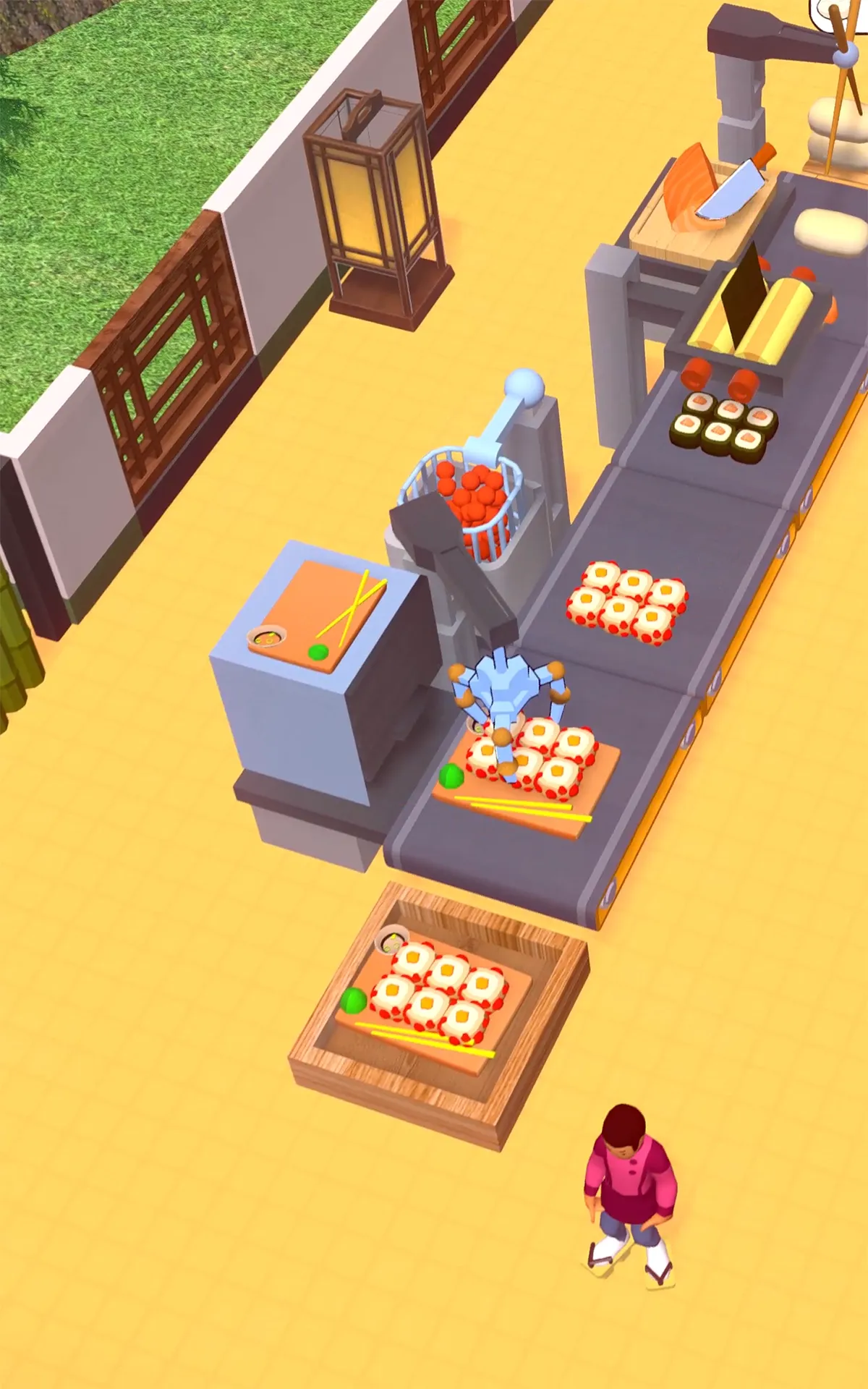 Conveyor Rush: Idle Food Games | Indus Appstore | Screenshot