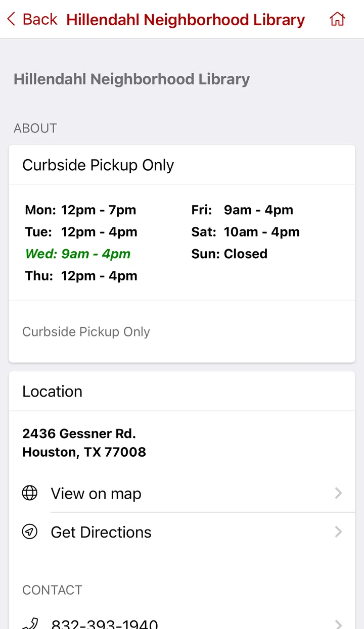 Houston Public Library | Indus Appstore | Screenshot