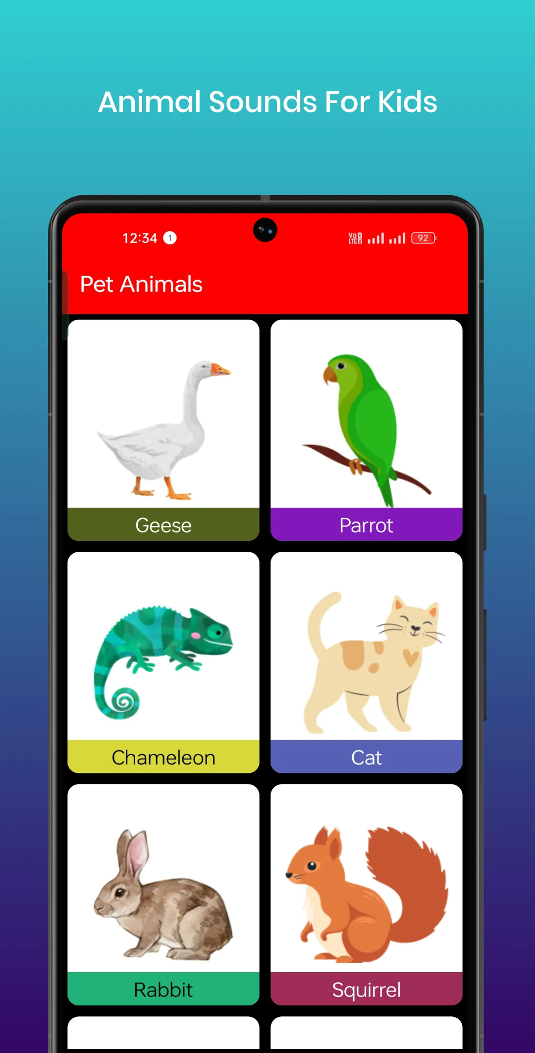 Animal Sounds For Kids | Indus Appstore | Screenshot