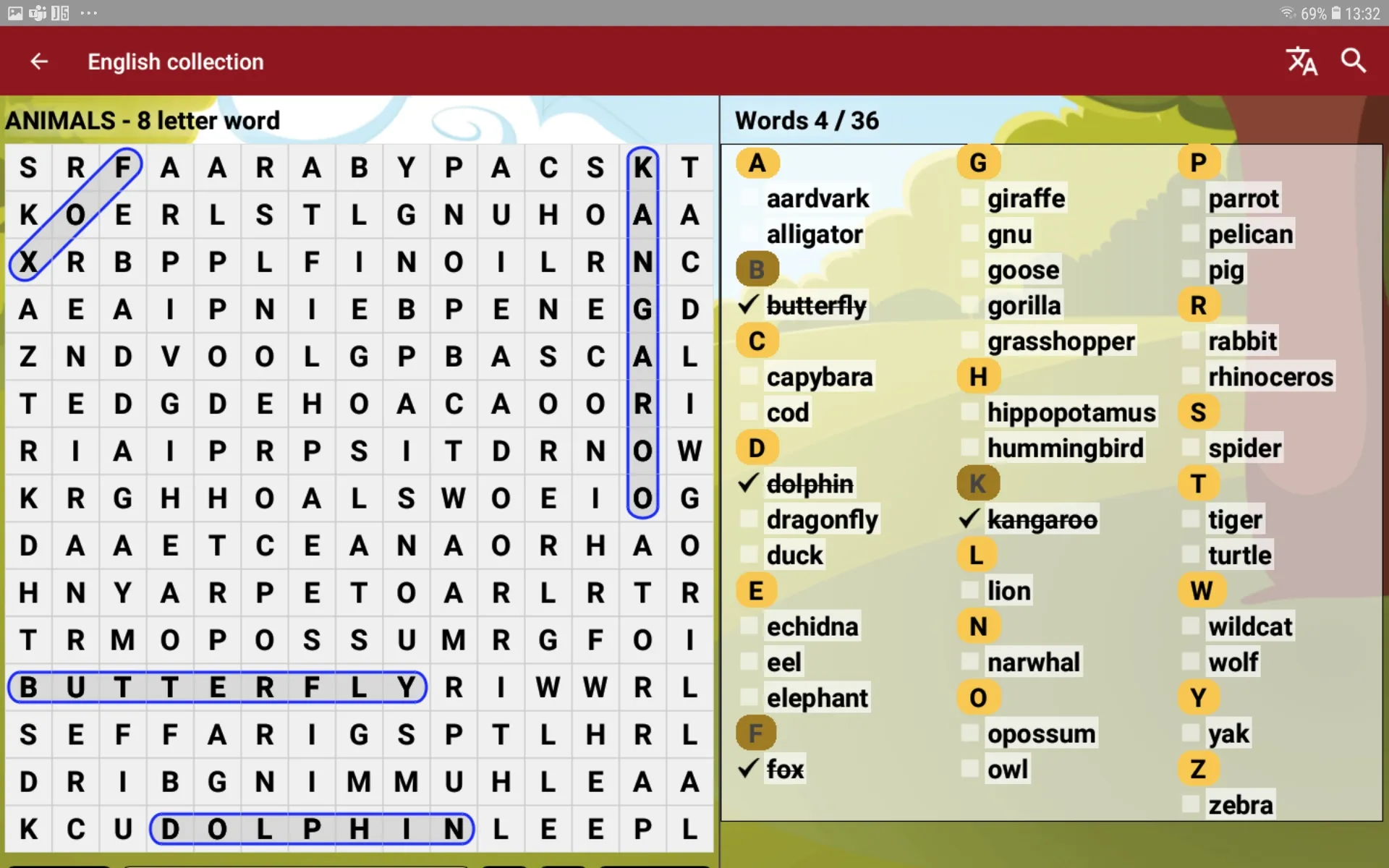 Word Search & Definition (LX) | Indus Appstore | Screenshot