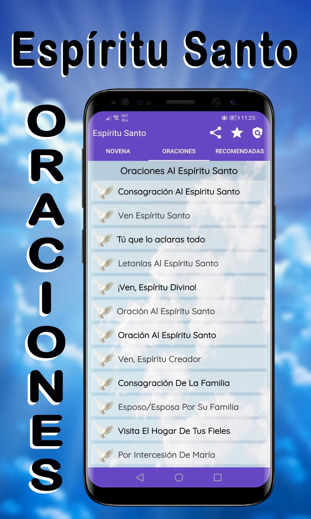 Oraciones al Espíritu Santo | Indus Appstore | Screenshot