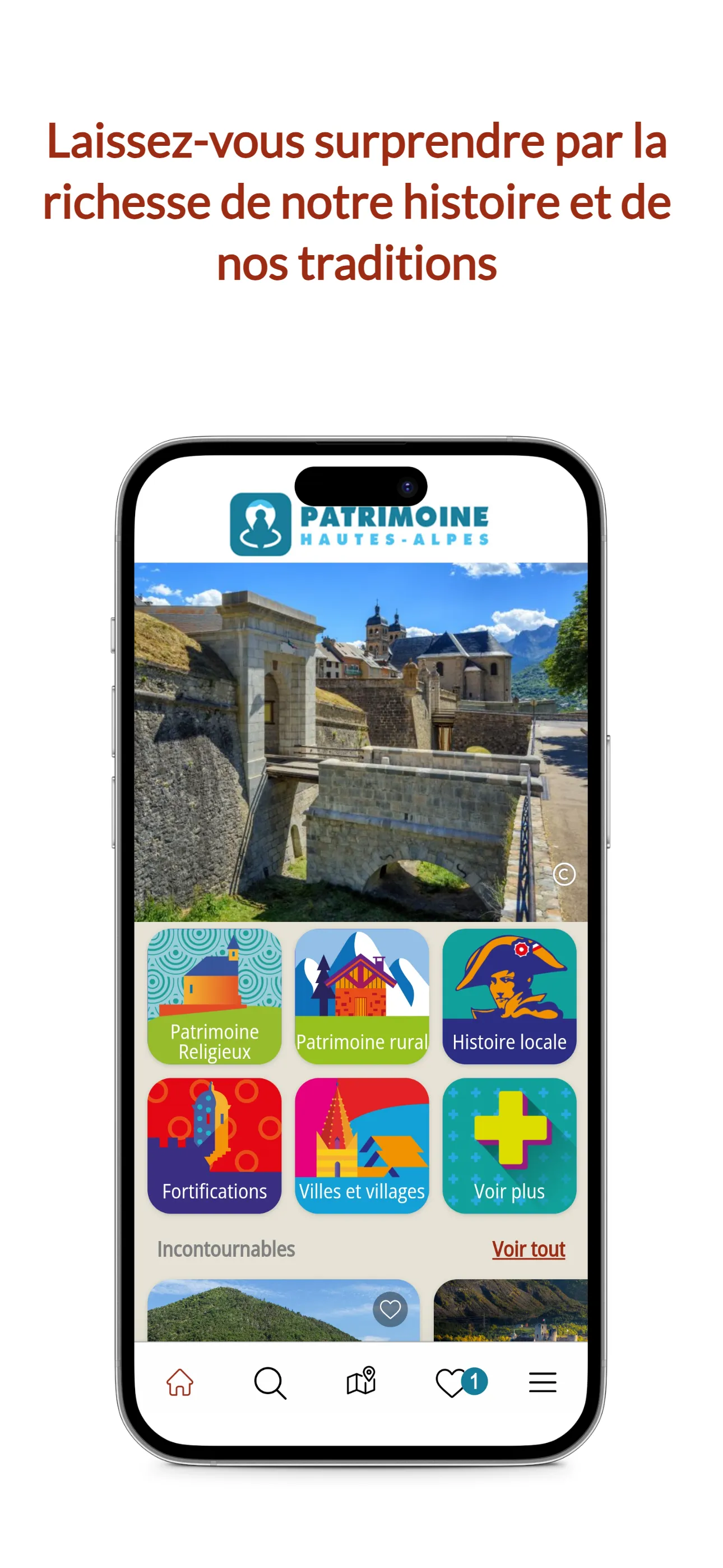 Patrimoine Hautes-Alpes | Indus Appstore | Screenshot