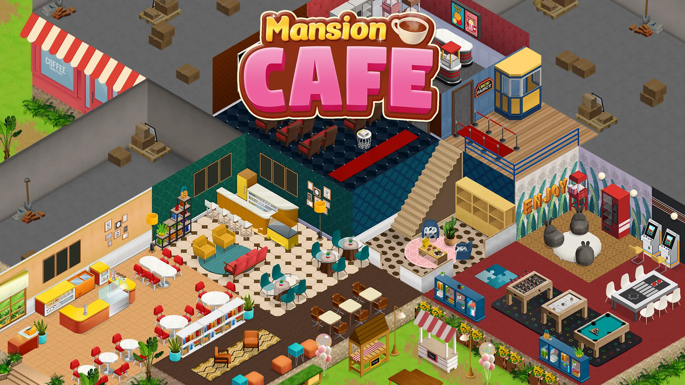 Mansion Cafe: Match 3 & Design | Indus Appstore | Screenshot