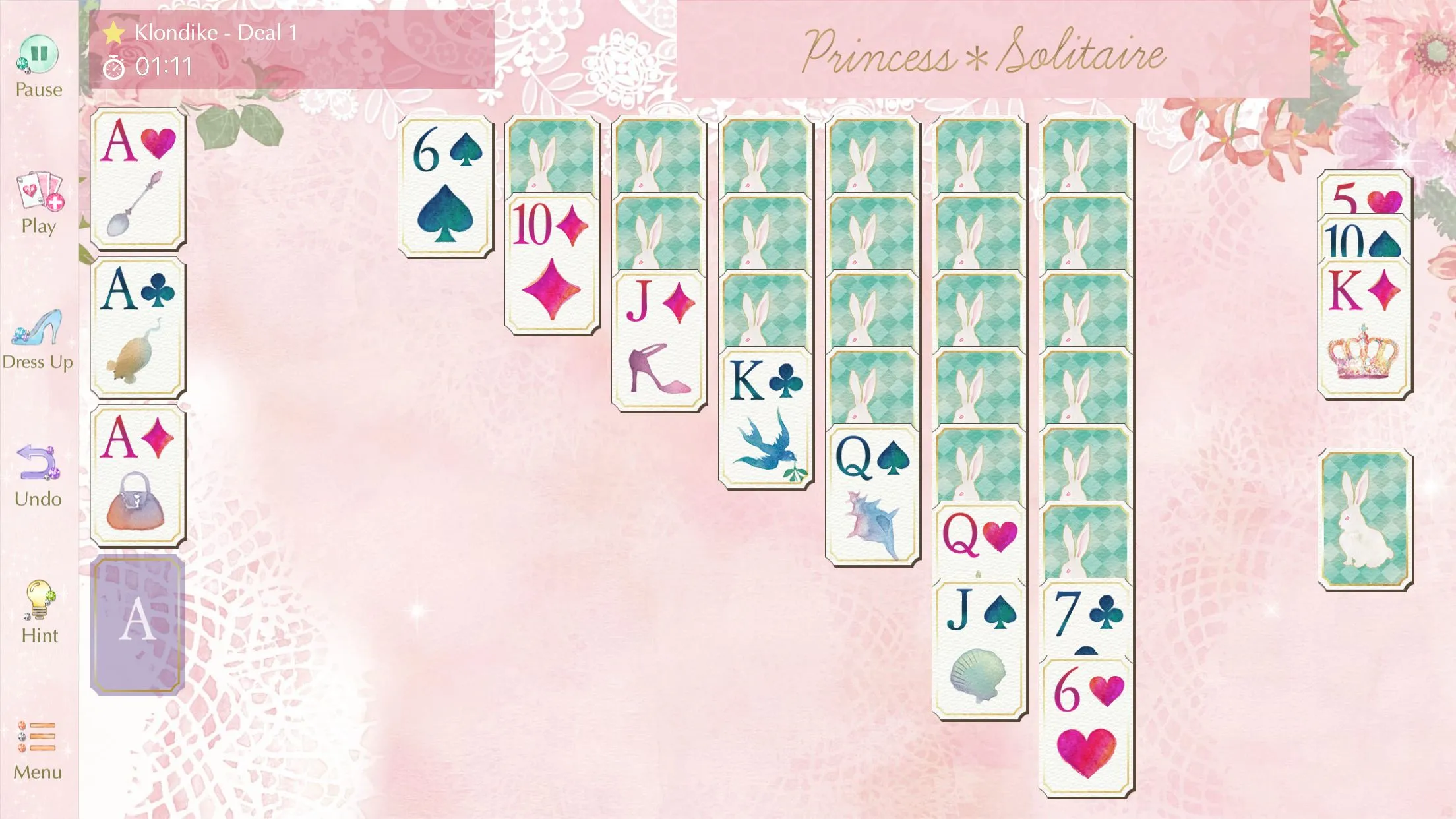 Princess*Solitaire: Cute Games | Indus Appstore | Screenshot