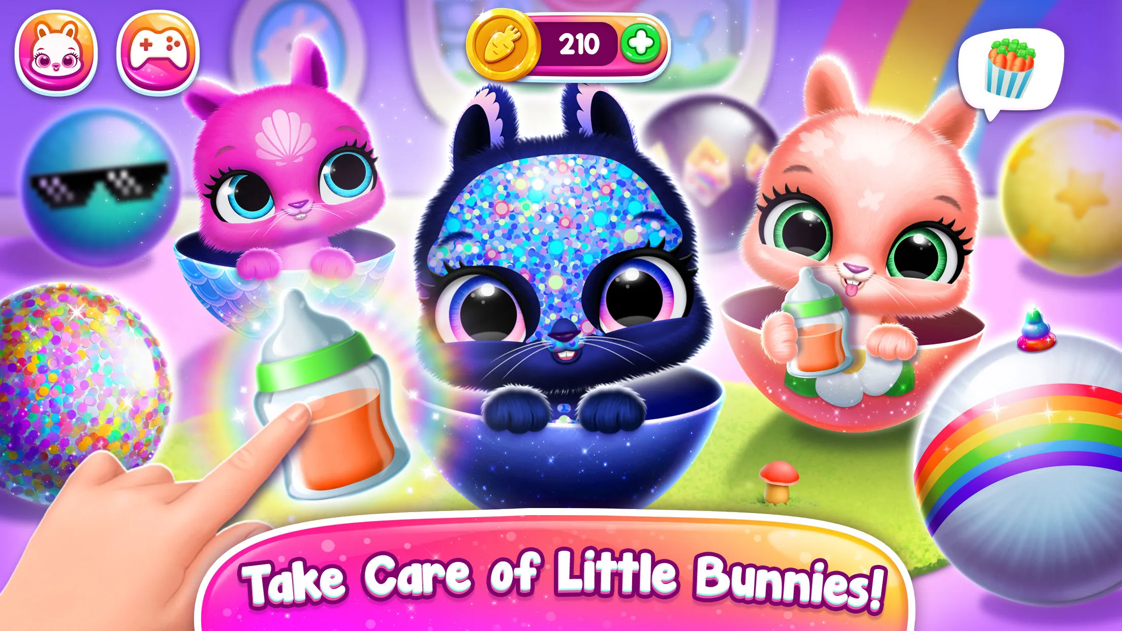 Bunnsies - Happy Pet World | Indus Appstore | Screenshot